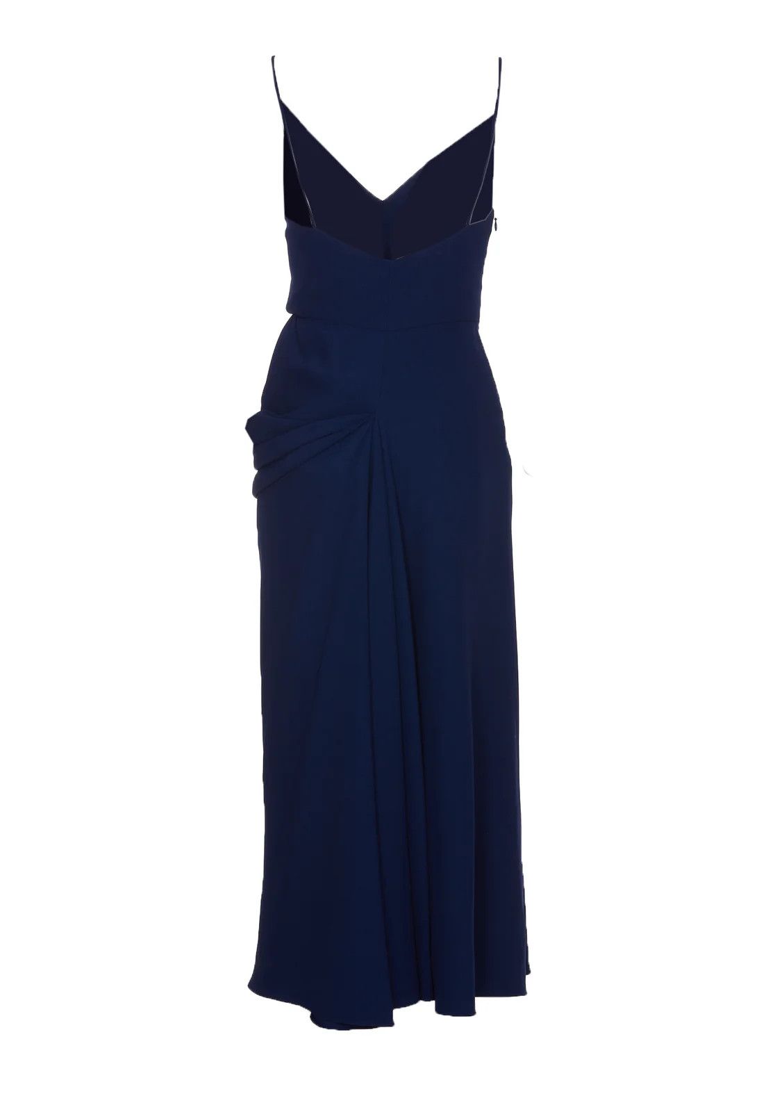 Alexander McQueen o1y0325 Midi Dress in Blue Size M / US 6-8 / IT 42-44 - 2 Thumbnail