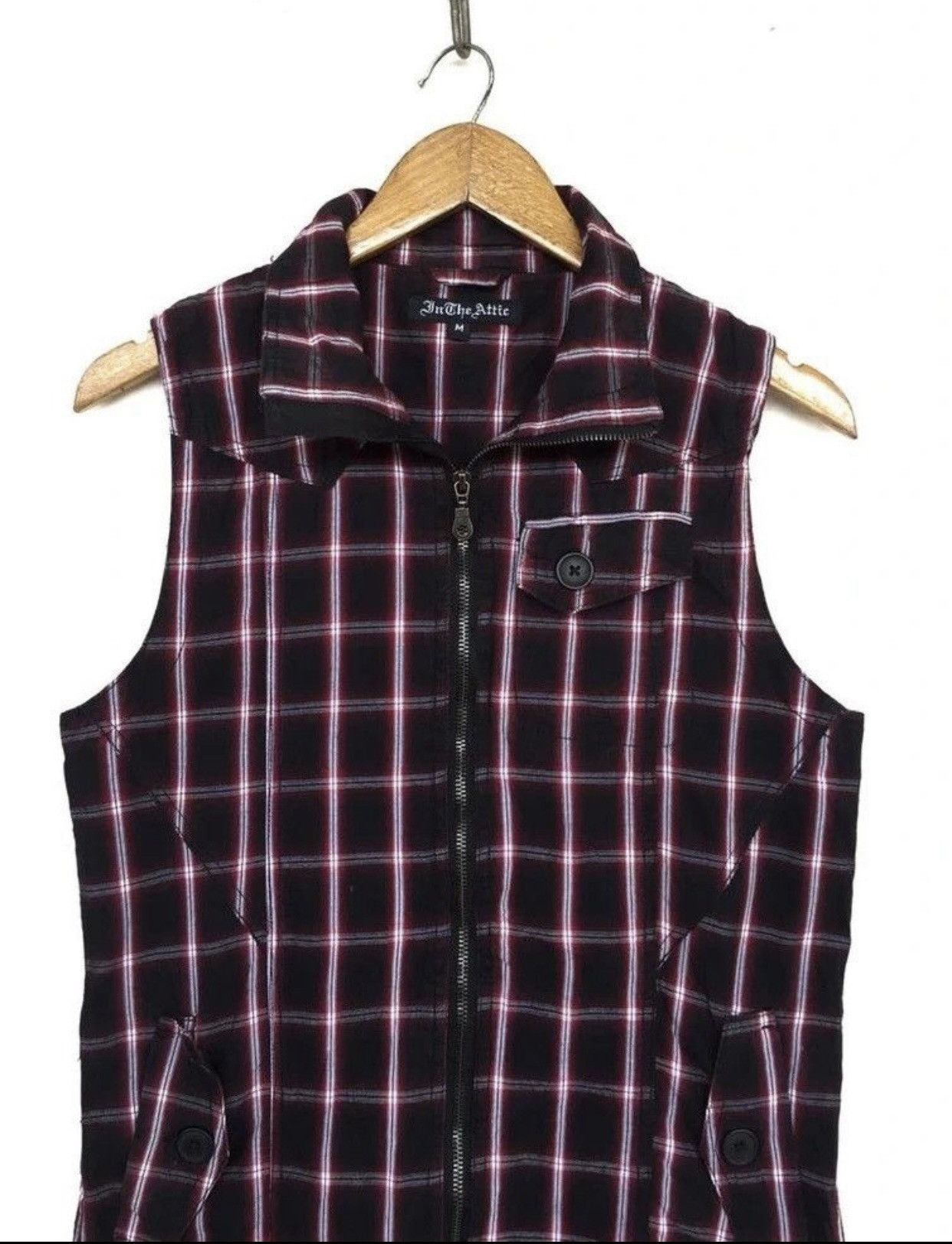In The Attic 💥In The Attic Red Tartan Seditionaries Jacket Size M / US 6-8 / IT 42-44 - 2 Thumbnail