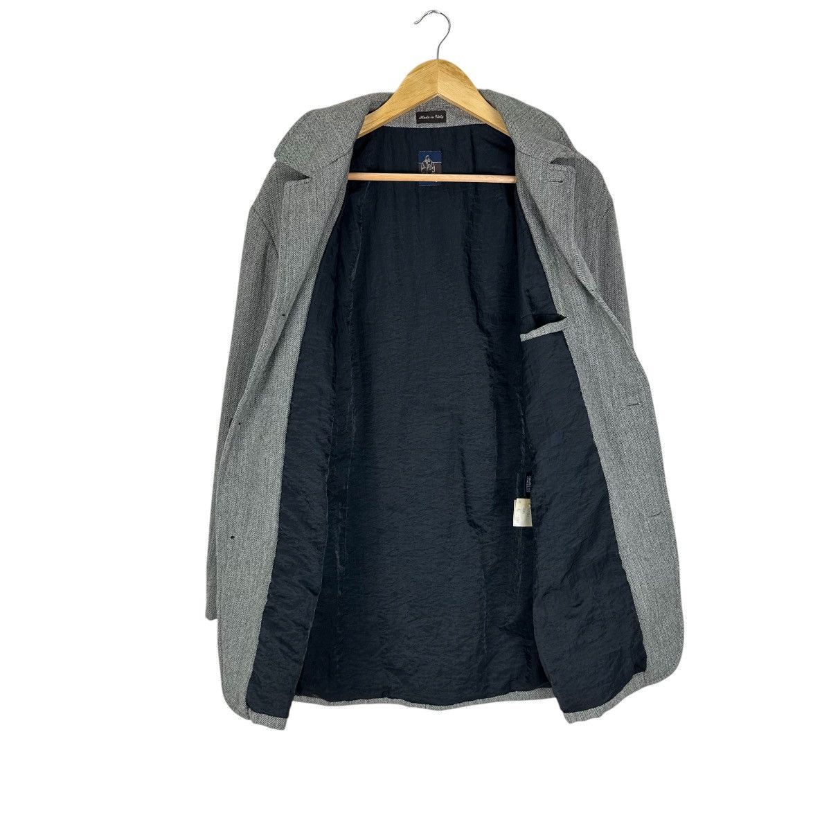 Fila FILA HERRINGBONE LONG COAT JACKET Size US S / EU 44-46 / 1 - 7 Thumbnail