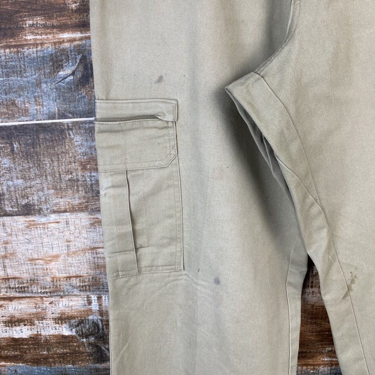 Dickies DL Dickies Beige Cargo Multipocket Pants #C1263 Size US 34 / EU 50 - 10 Thumbnail