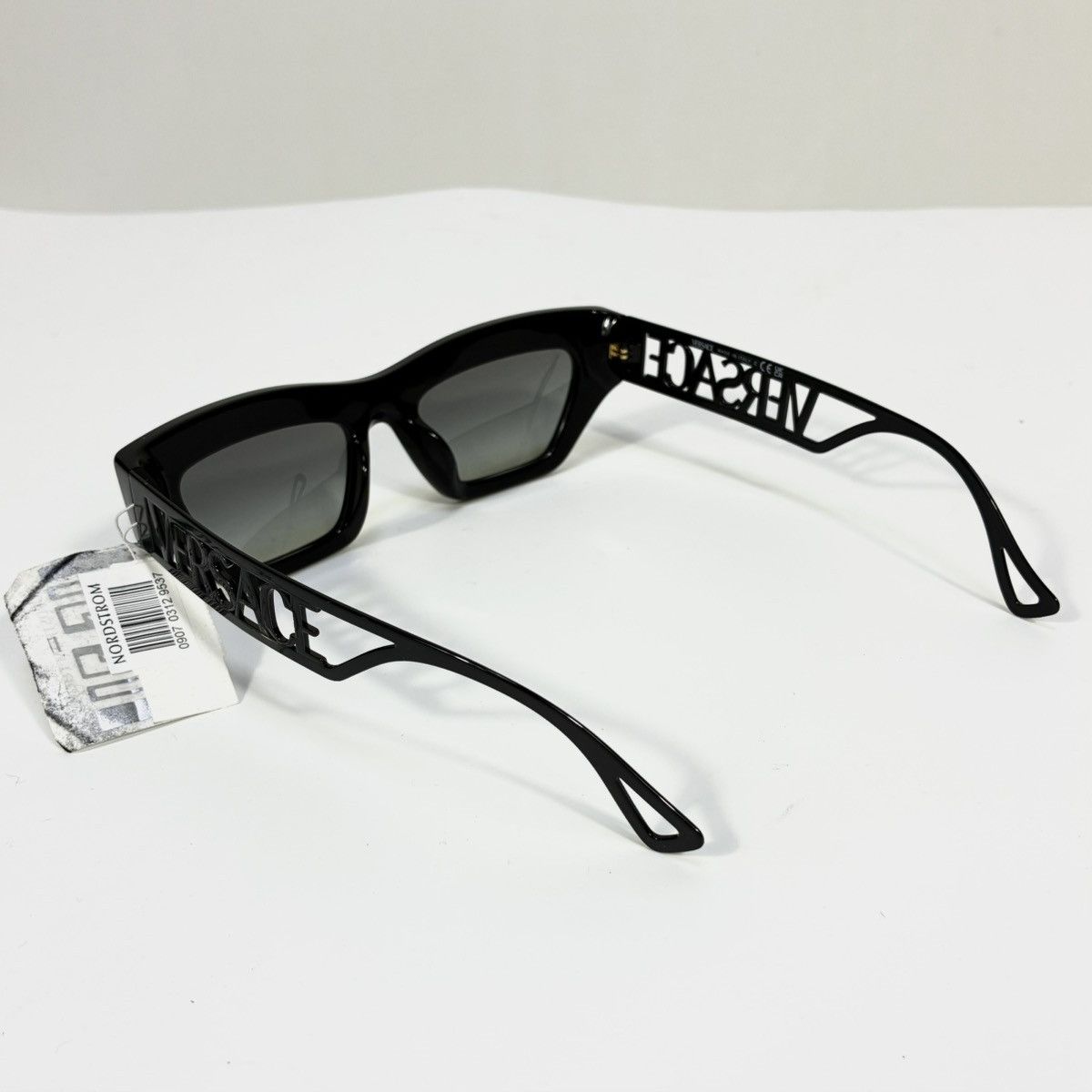 Versace Versace 53mm Irregular Sunglasses VE4432U 523211 Black NEW Size ONE SIZE - 17 Thumbnail