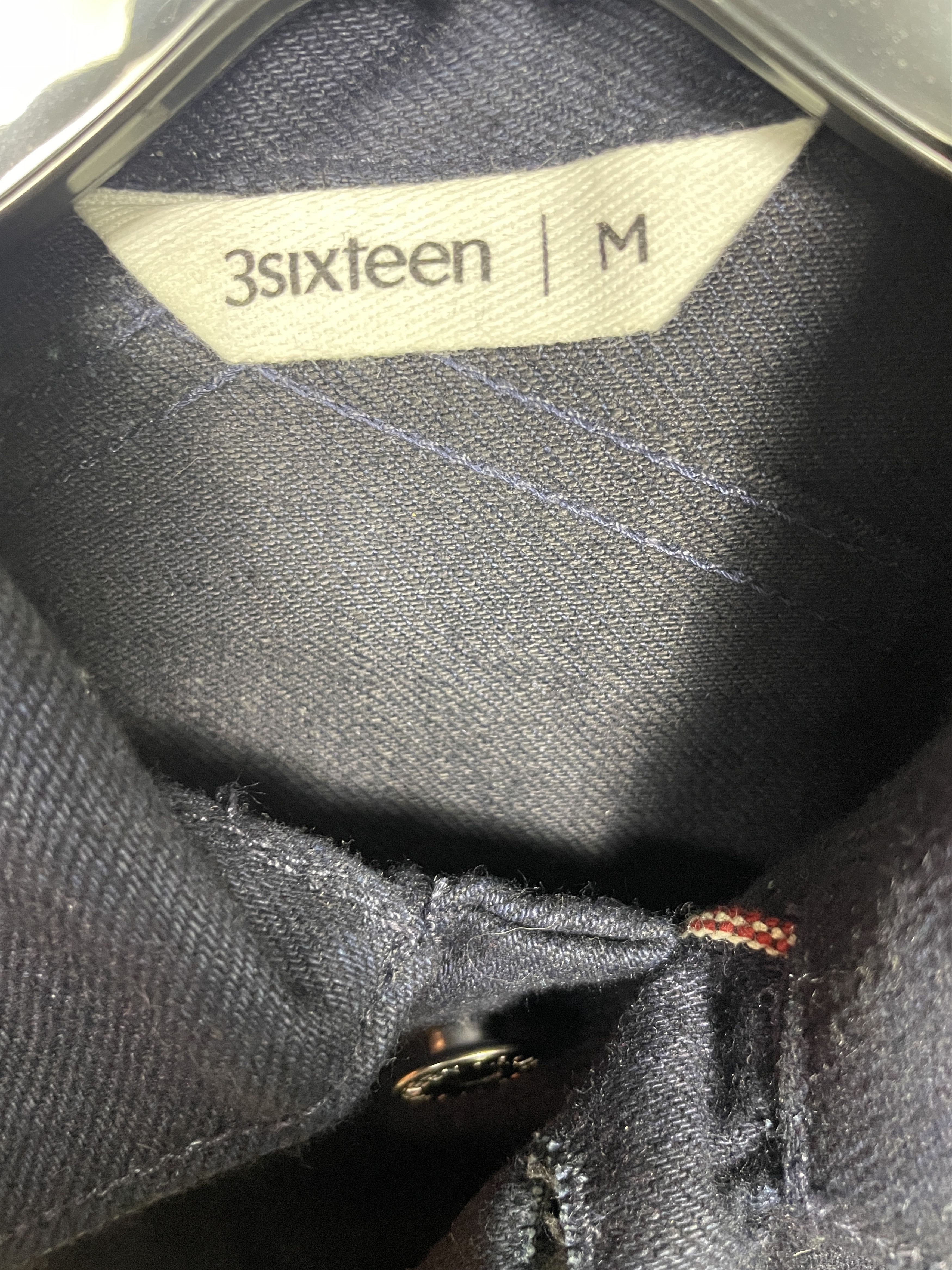 3sixteen 3Sixteen - Type 3 jacket- shadow selvege denim Size US M / EU 48-50 / 2 - 2 Thumbnail