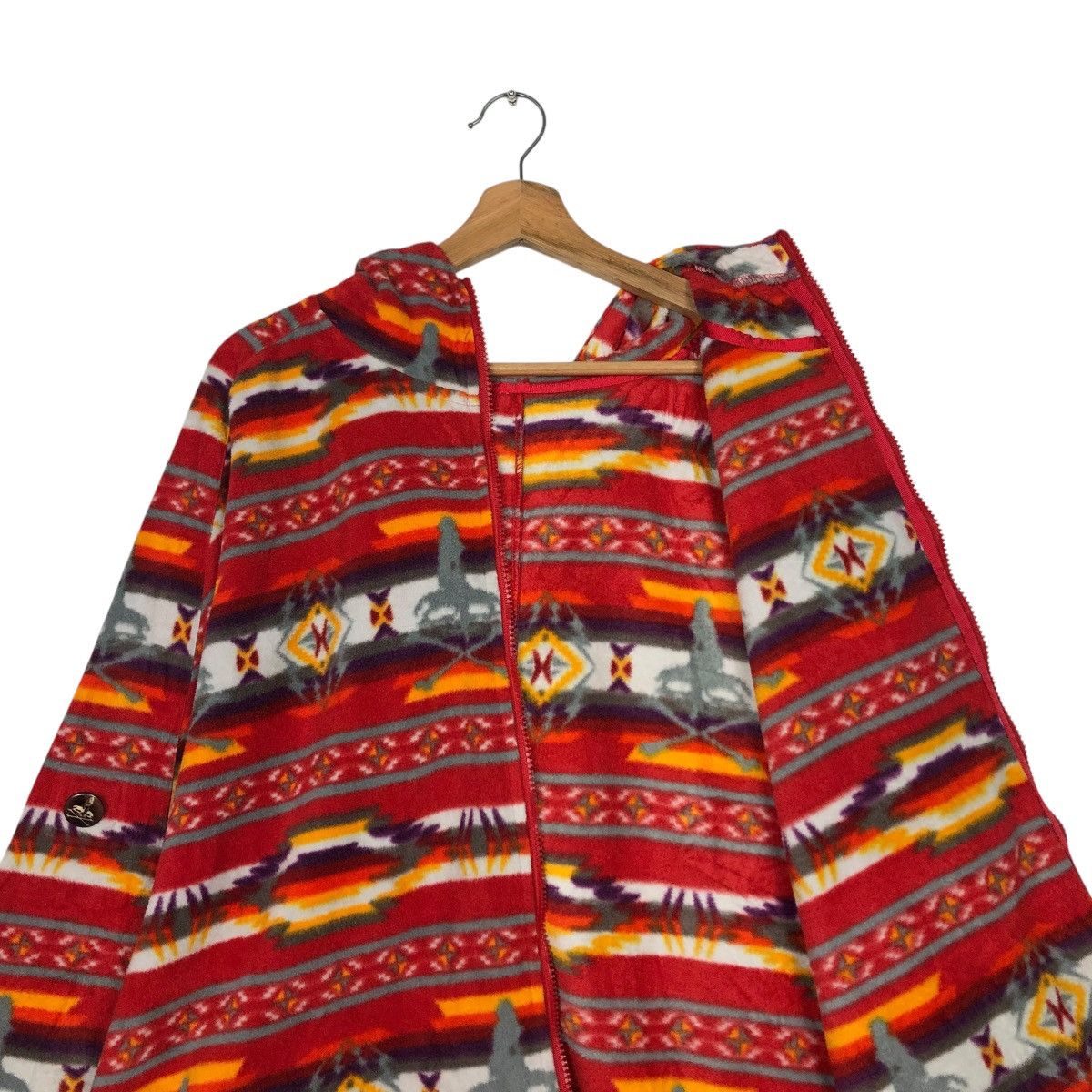 Hysteric Glamour 🔥RICH RED FULL PRINT DESIGN CLOAKS HYSTERIC GLAMOUR Size US L / EU 52-54 / 3 - 17 Thumbnail