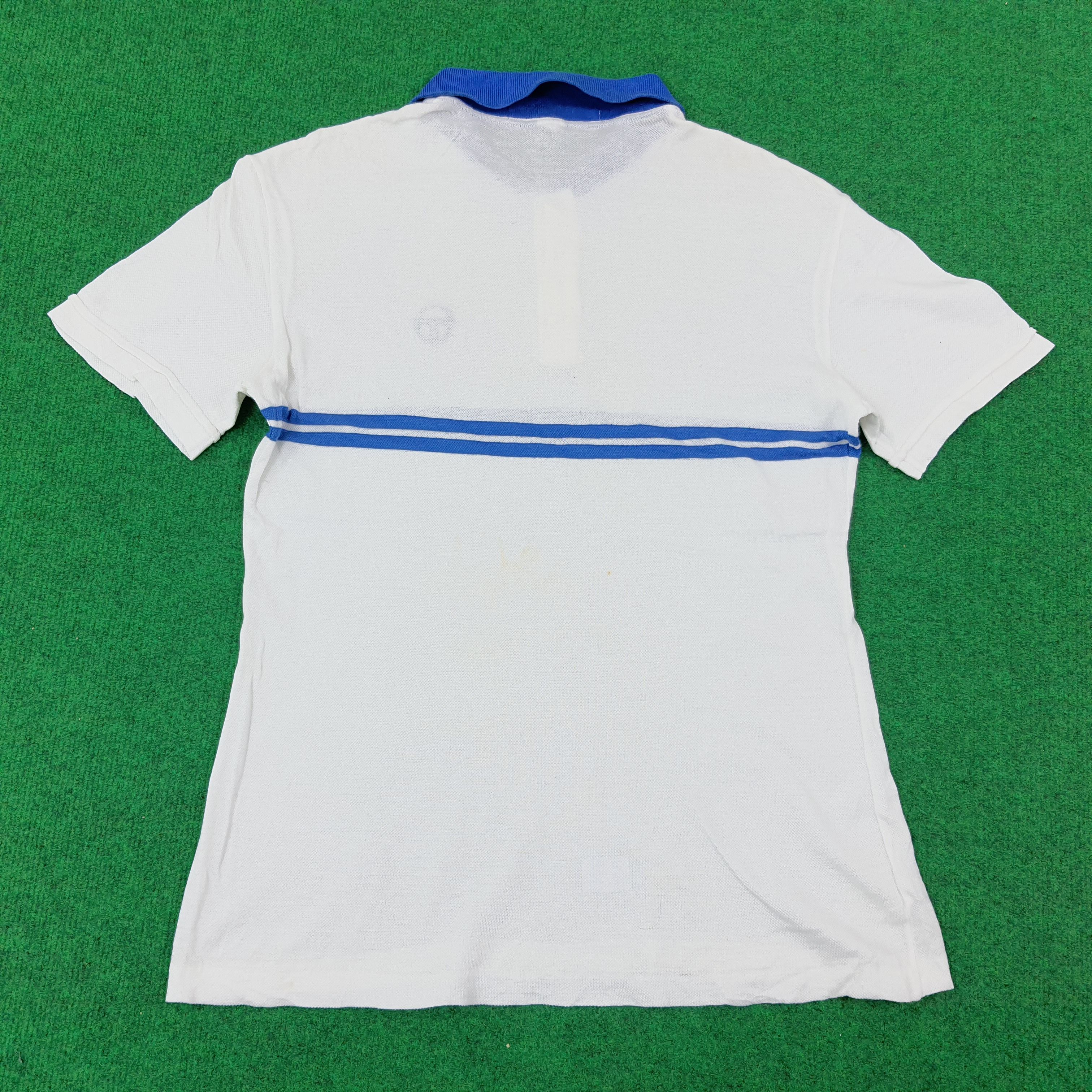 Sergio Tacchini × Vintage Vintage Sergio Tacchini Designer Polo Shirt Size US M / EU 48-50 / 2 - 3 Thumbnail