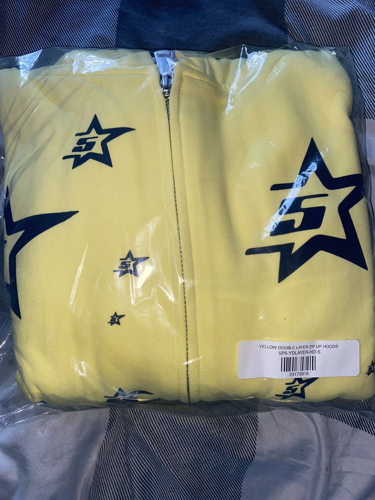 Sp5der Sp5der Double Layer 5 Star Zip Hoodie Size US S / EU 44-46 / 1 - 2 Thumbnail
