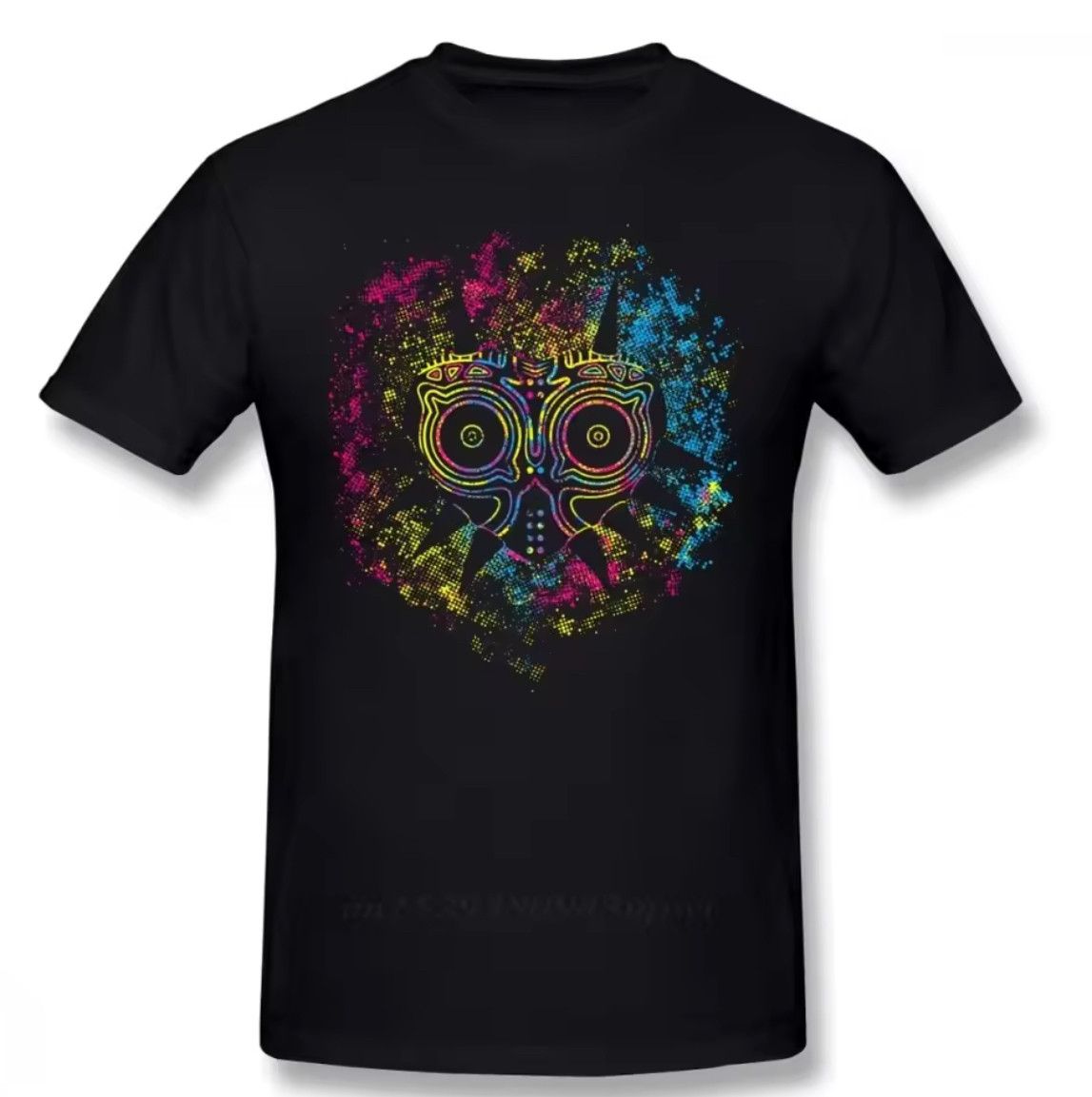 Other Street Retro Punk Monster Majoras Mask Black T-Shirt Size US M / EU 48-50 / 2 - 5 Thumbnail
