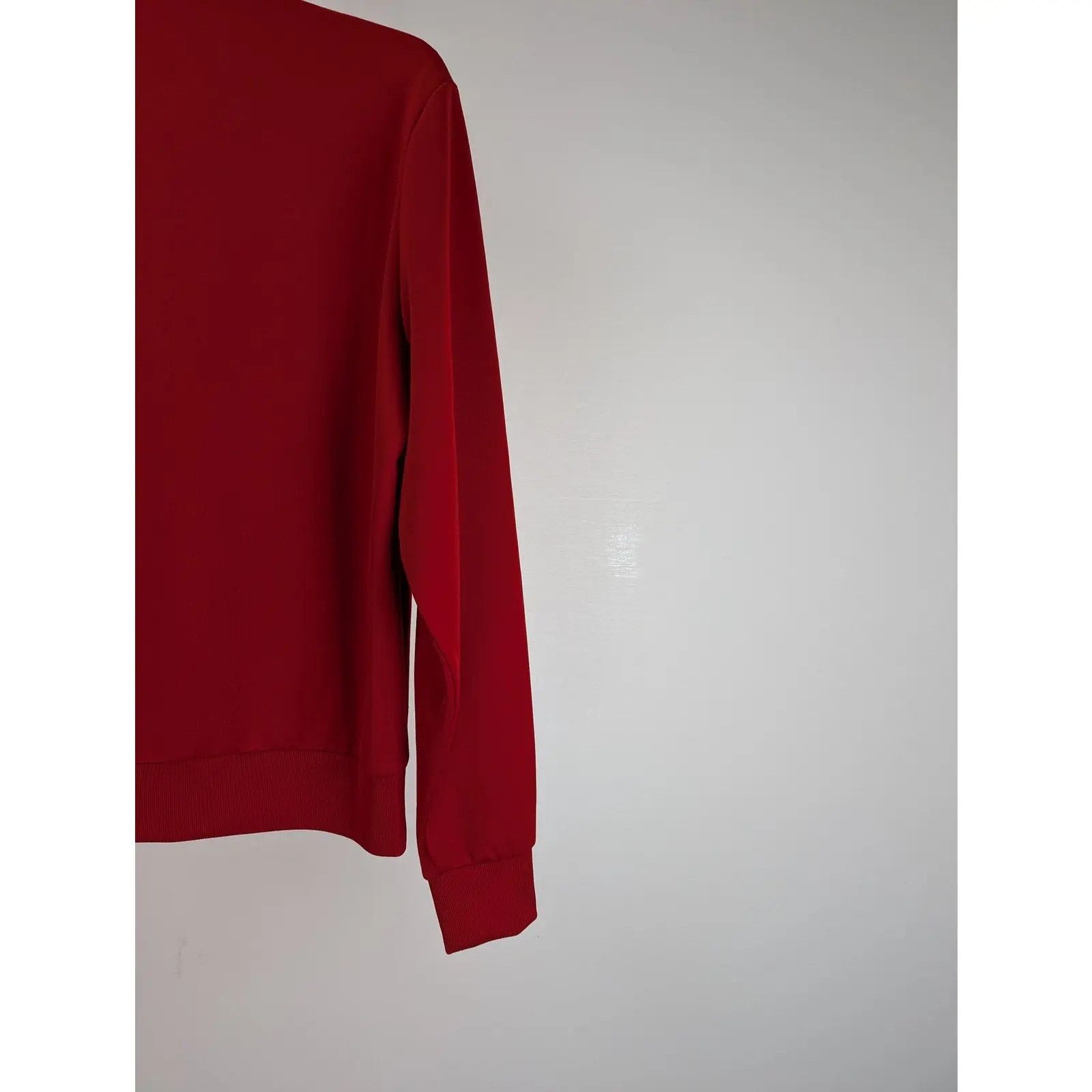 Tom Ford o1rshd1 Cut And Sewn Full Zip Knitted Sweater in Red Size US M / EU 48-50 / 2 - 3 Thumbnail