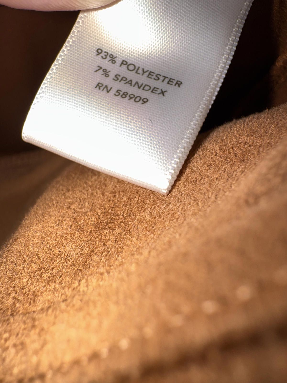 Other Westbound Brown Faux Suede Pants Medium Regular Size 32" / US 10 / IT 46 - 4 Thumbnail