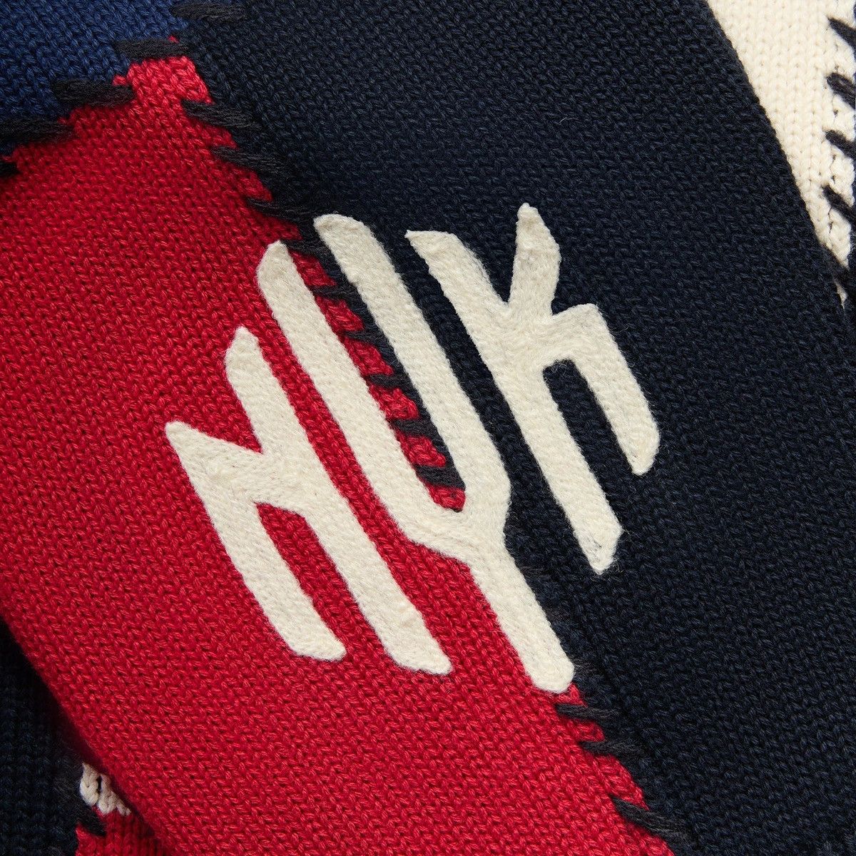Kith Kith for the New York Knicks Patchwork Crewneck Sweater XL Size US XL / EU 56 / 4 - 6 Thumbnail