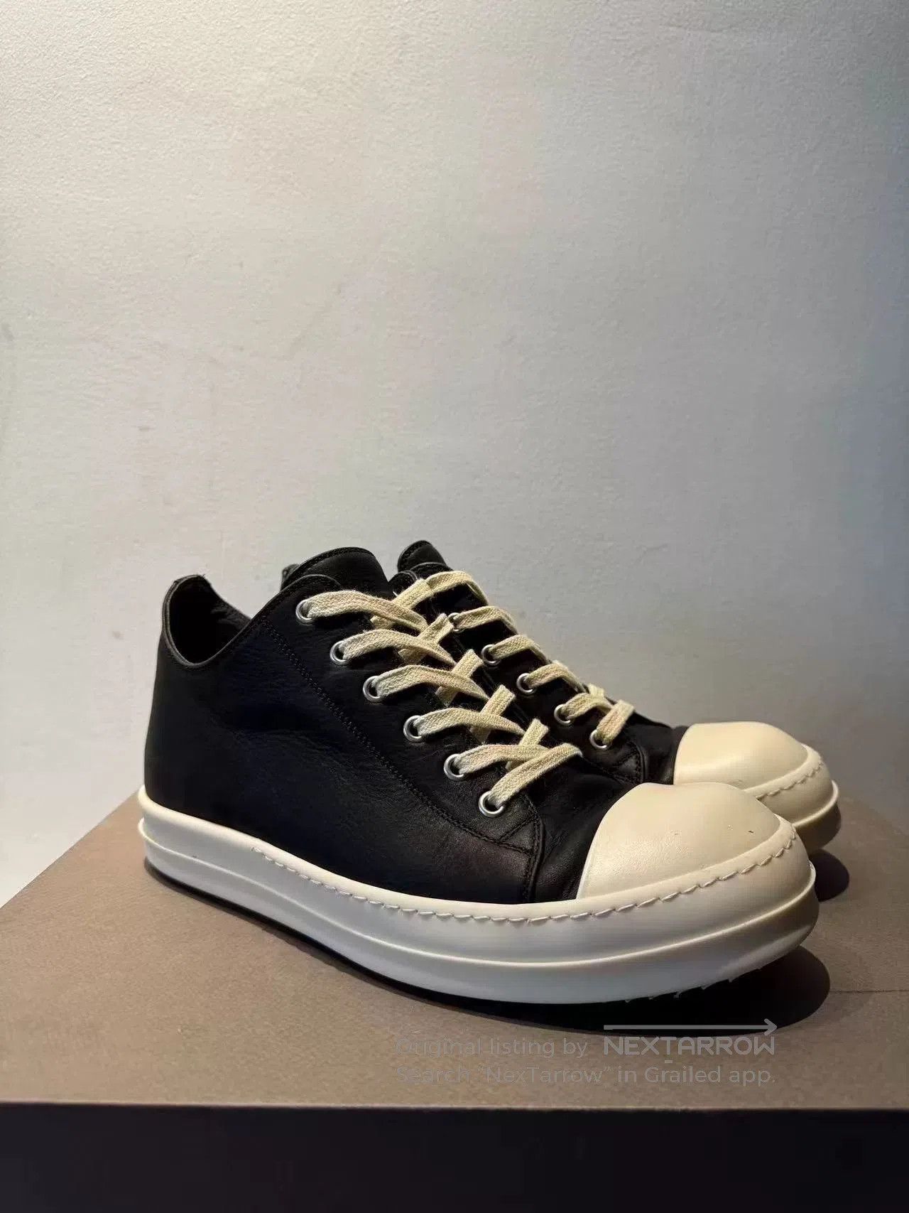 Rick Owens Rick Owens Low-Top Sneakers Size 40. Size US 7 / EU 40 - 1 Thumbnail