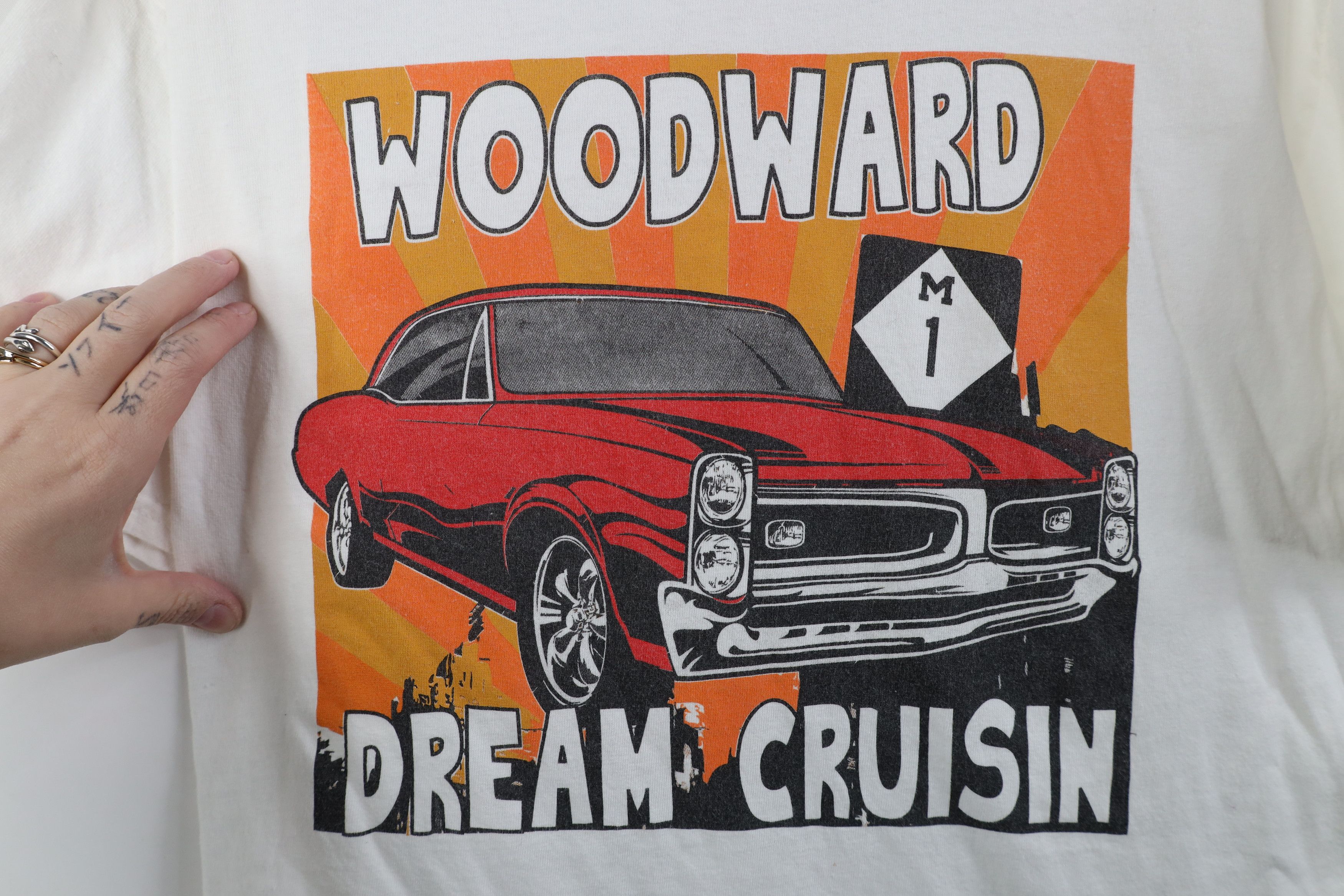 Vintage Vintage Y2K Streetwear Dream Cruise Detroit T-Shirt White Size US L / EU 52-54 / 3 - 4 Thumbnail