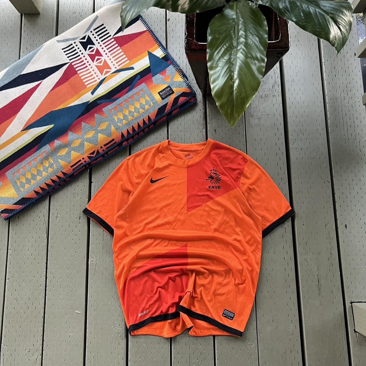 Nike Vintage Nike Netherlands Soccer Jersey Size US L / EU 52-54 / 3 - 2 Thumbnail