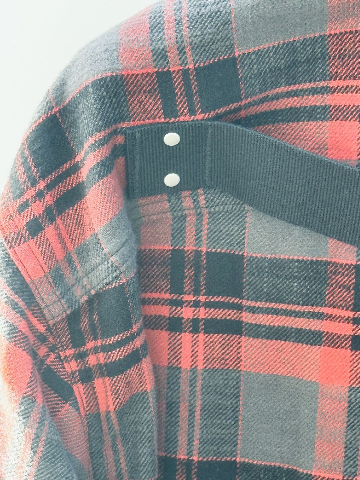 Rick Owens Drkshdw TYRONE PLAID - flannel japan Size US L / EU 52-54 / 3 - 3 Thumbnail
