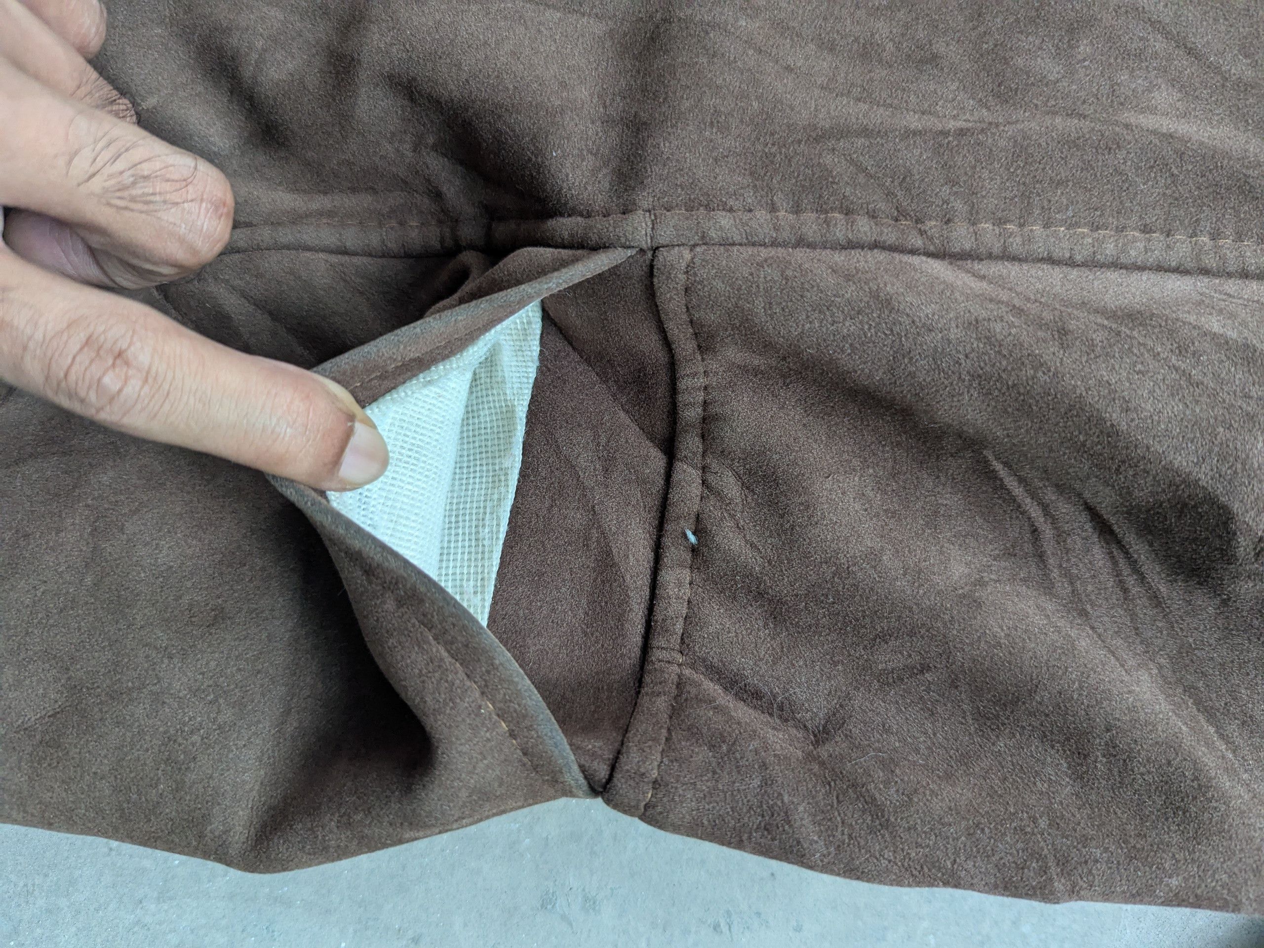 Vintage Vintage 1990s Suede Leather Jacket Fingerhut Fashion Size US M / EU 48-50 / 2 - 8 Thumbnail