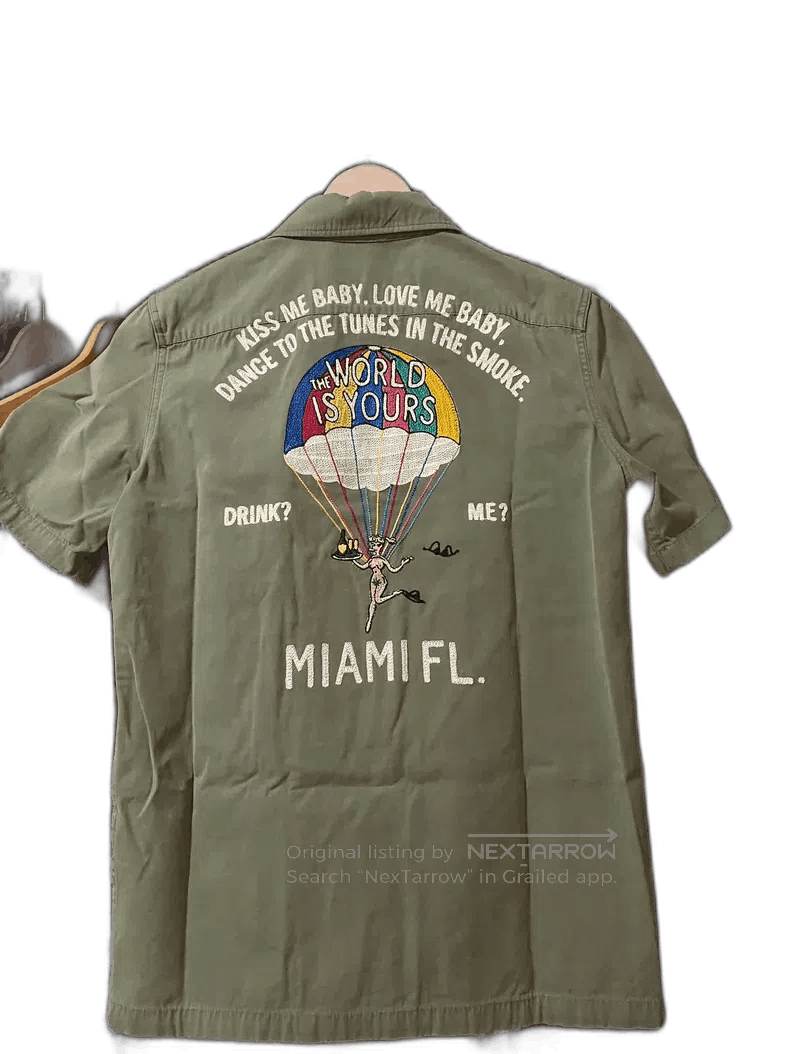 Wacko Maria Wacko Maria Embroidered Short Sleeve Shirt Size US M / EU 48-50 / 2 - 1 Thumbnail