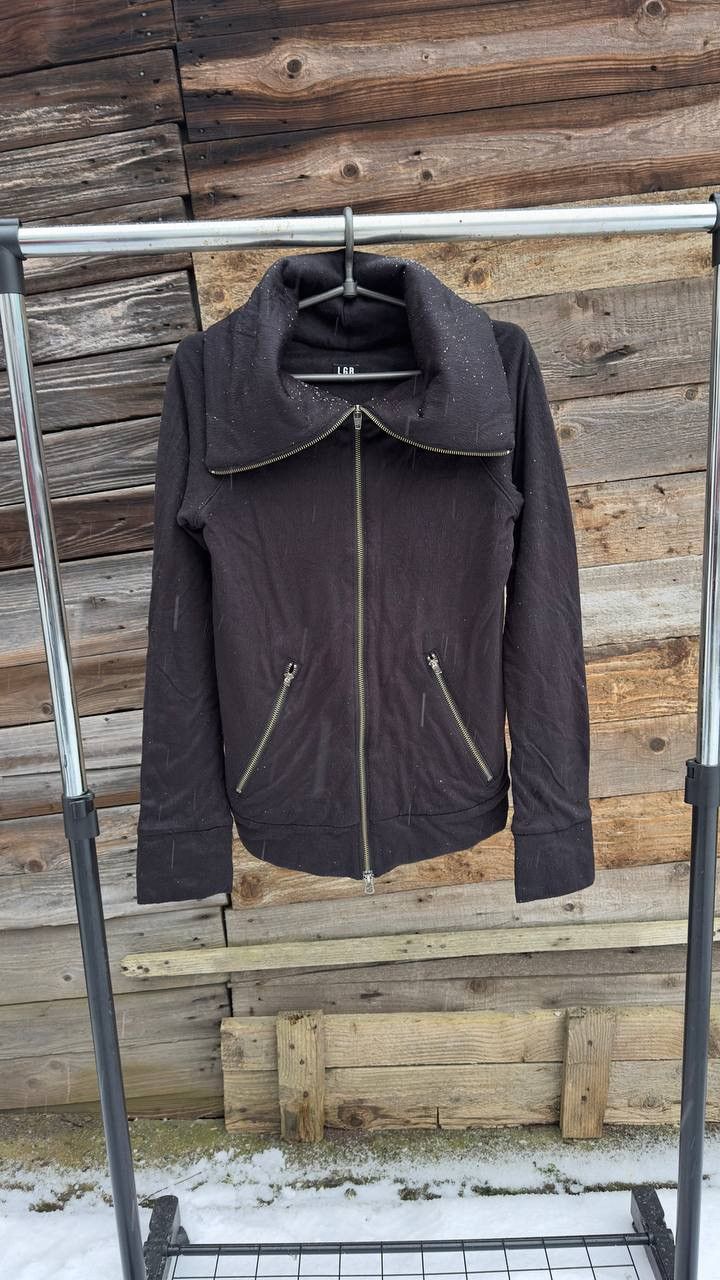 Le Grande Bleu (L.G.B.) Le Grande Bleu Fleece Agnora zip sweatshirt Rick Owens Size US S / EU 44-46 / 1 - 2 Thumbnail