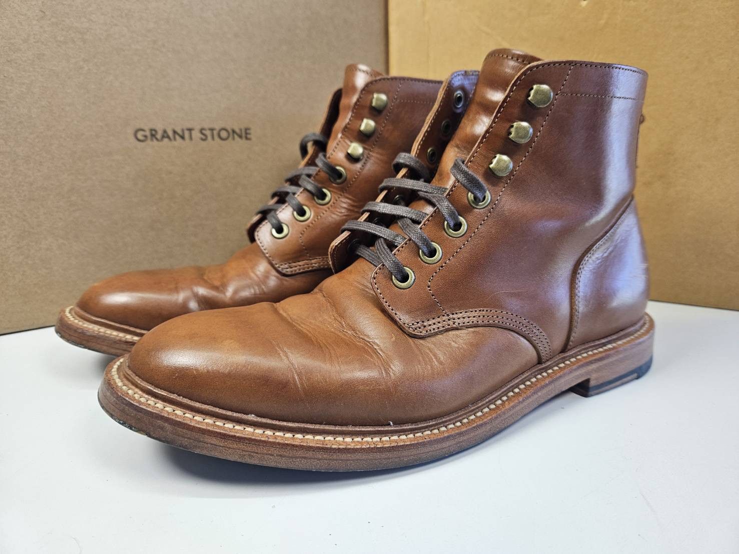 Grant Stone Grant Stone Diesel Saddle Tan Size US 10 / EU 43 - 2 Thumbnail
