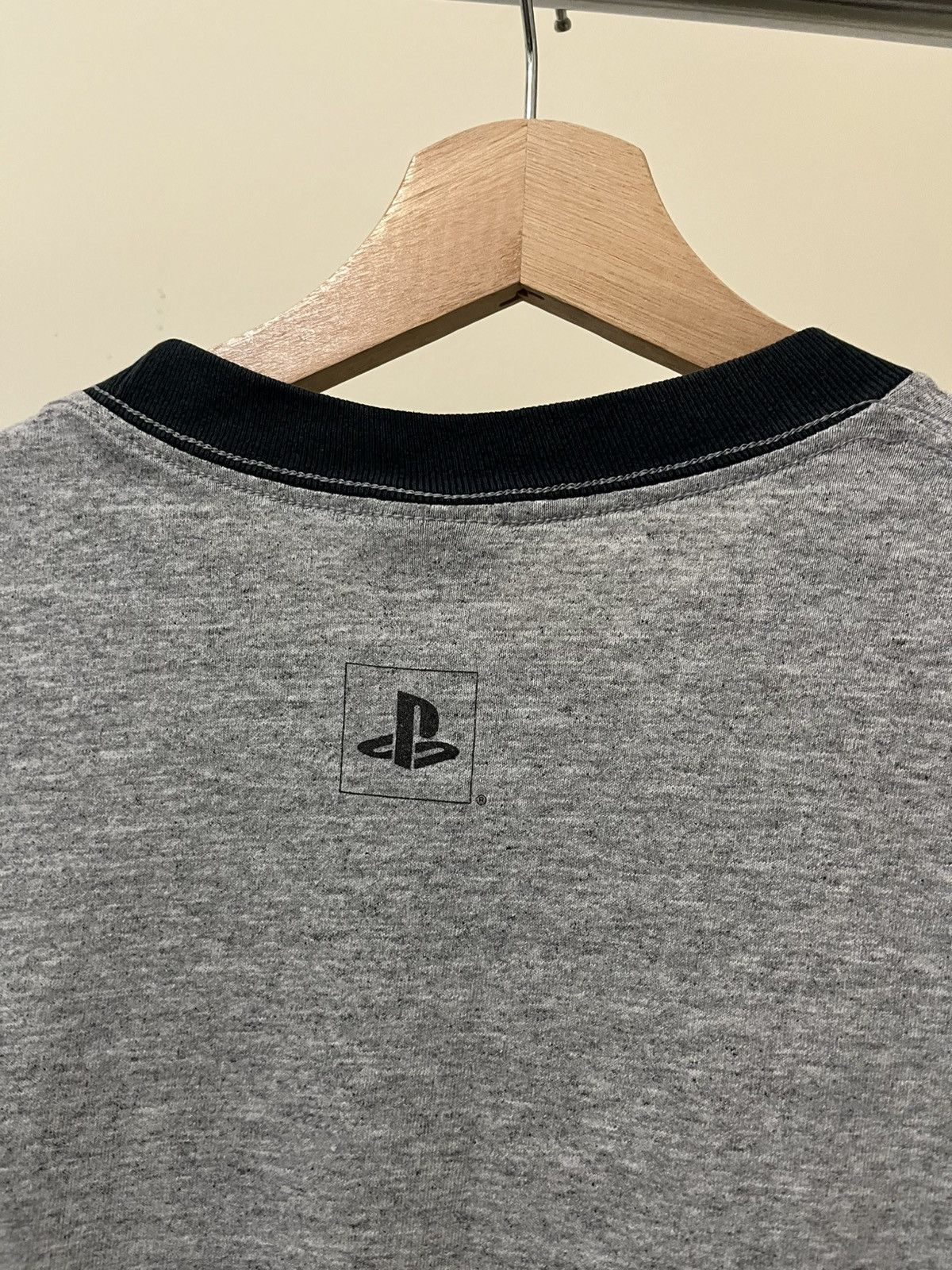 Playstation × Vintage Vintage Playstation 2 Grey ringer tee Size US L / EU 52-54 / 3 - 5 Thumbnail