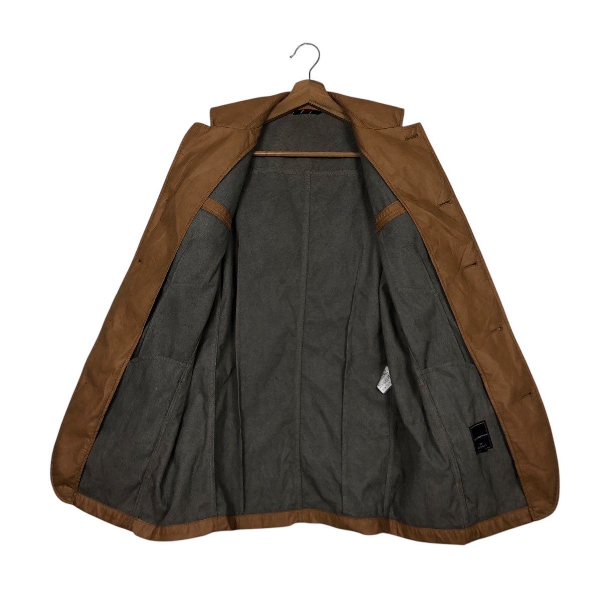 Alexander Julian × Japanese Brand 📌Vintage Biker Leather Jacket Alexander Julian Blanket Size US L / EU 52-54 / 3 - 14 Thumbnail