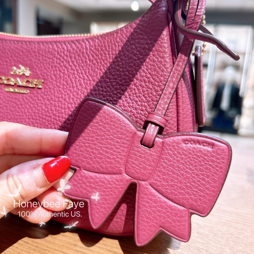 Coach Teri Shoulder Bag With Bow Charm CY654 Size ONE SIZE - 3 Thumbnail