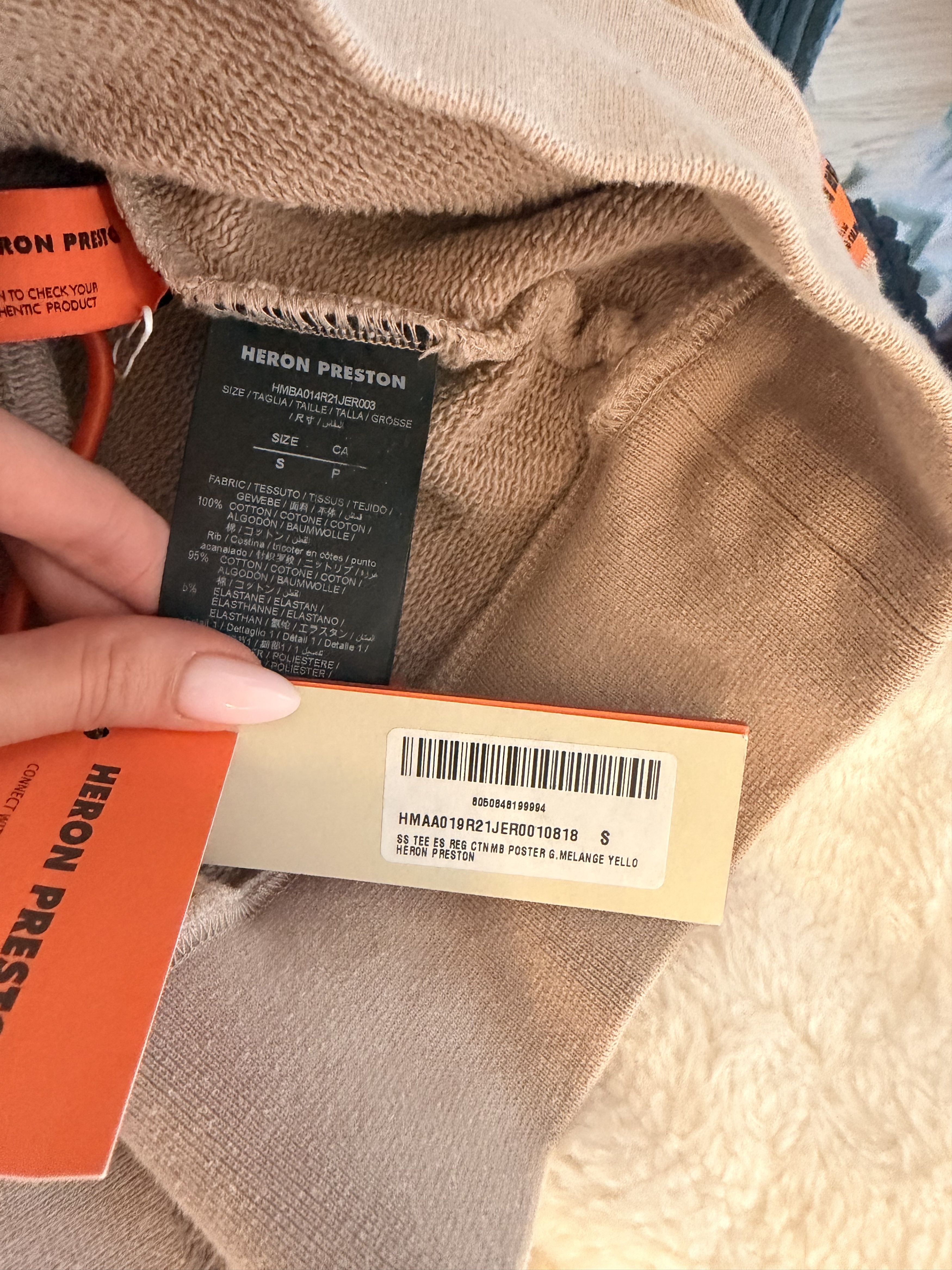Heron Preston Heron Preston Taupe Heron A.F. Sweatshirt Size US S / EU 44-46 / 1 - 5 Thumbnail