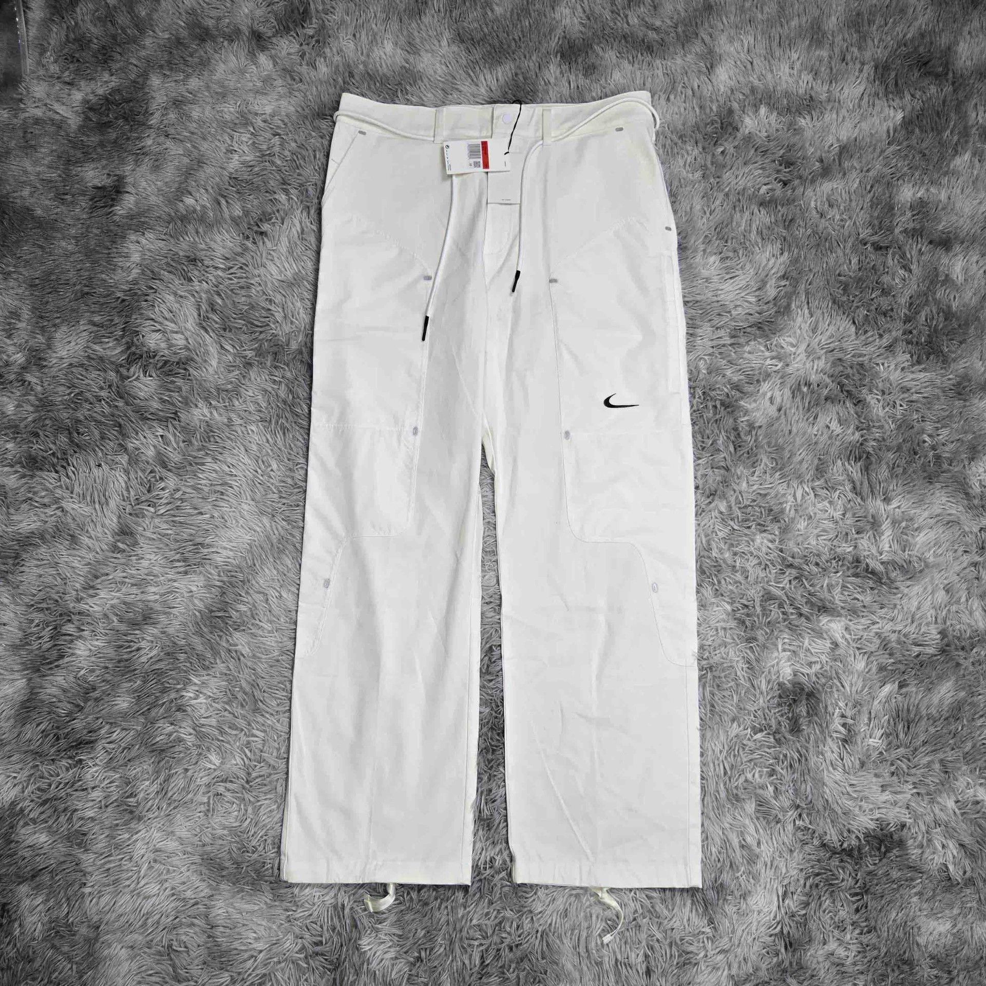 Off-White offwhite and Nike collaboration pants with drawstring Size US 32 / EU 48 - 1 Thumbnail
