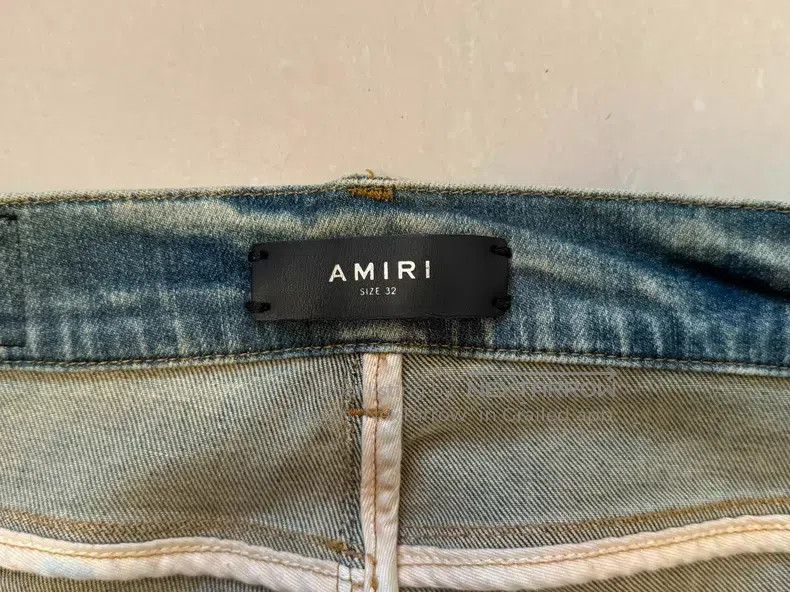 Amiri Amiri Yellow mud water-washed denim pants Size US 32 / EU 48 - 7 Thumbnail