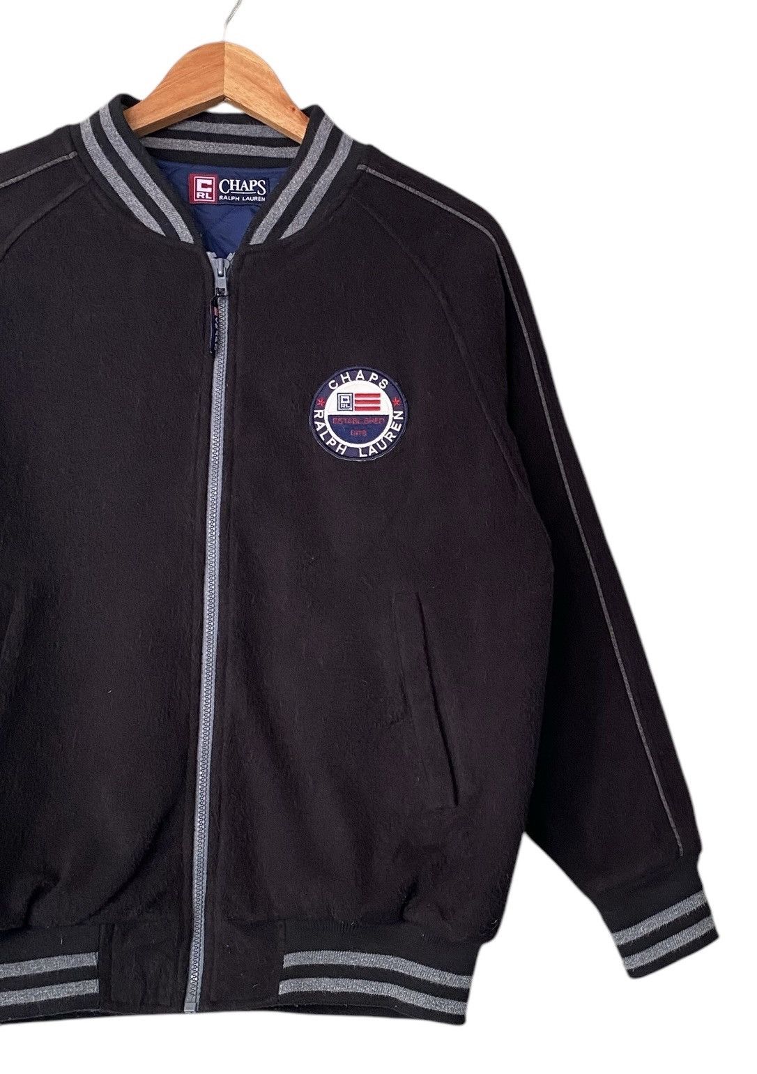 Chaps Ralph Lauren Black Fleece CHAPS RALPH LAURENT Zipper Jacket (M) Size US M / EU 48-50 / 2 - 4 Thumbnail