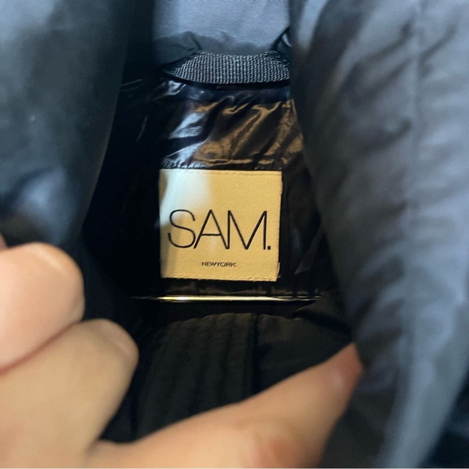 SAM. SAM New York Jetset Puffer Jacket in Black Womens Small S Size S / US 4 / IT 40 - 3 Thumbnail