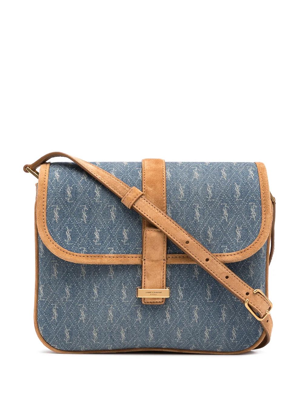 Saint Laurent Paris o1bcso1str1225 Size:OS/Le Monogramme Camera Bag in Blue Size ONE SIZE - 1 Preview