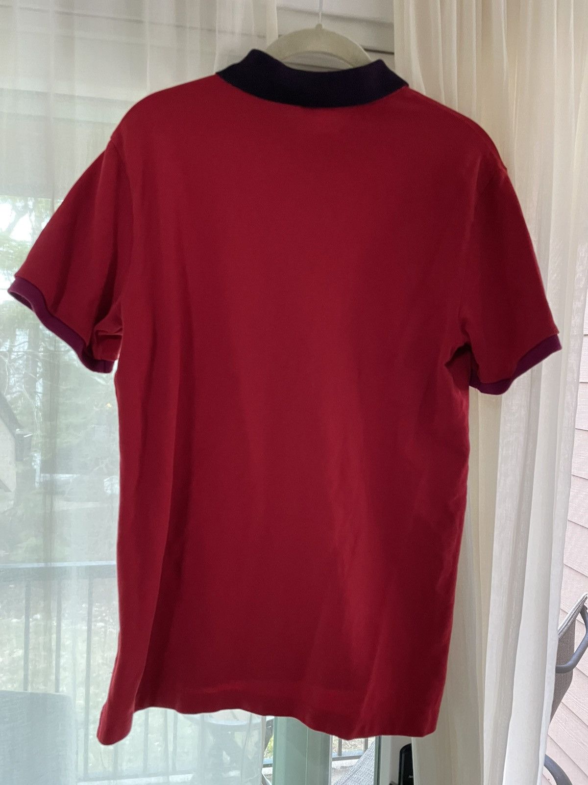 Burberry Burberry Red Polo Size US S / EU 44-46 / 1 - 8 Thumbnail