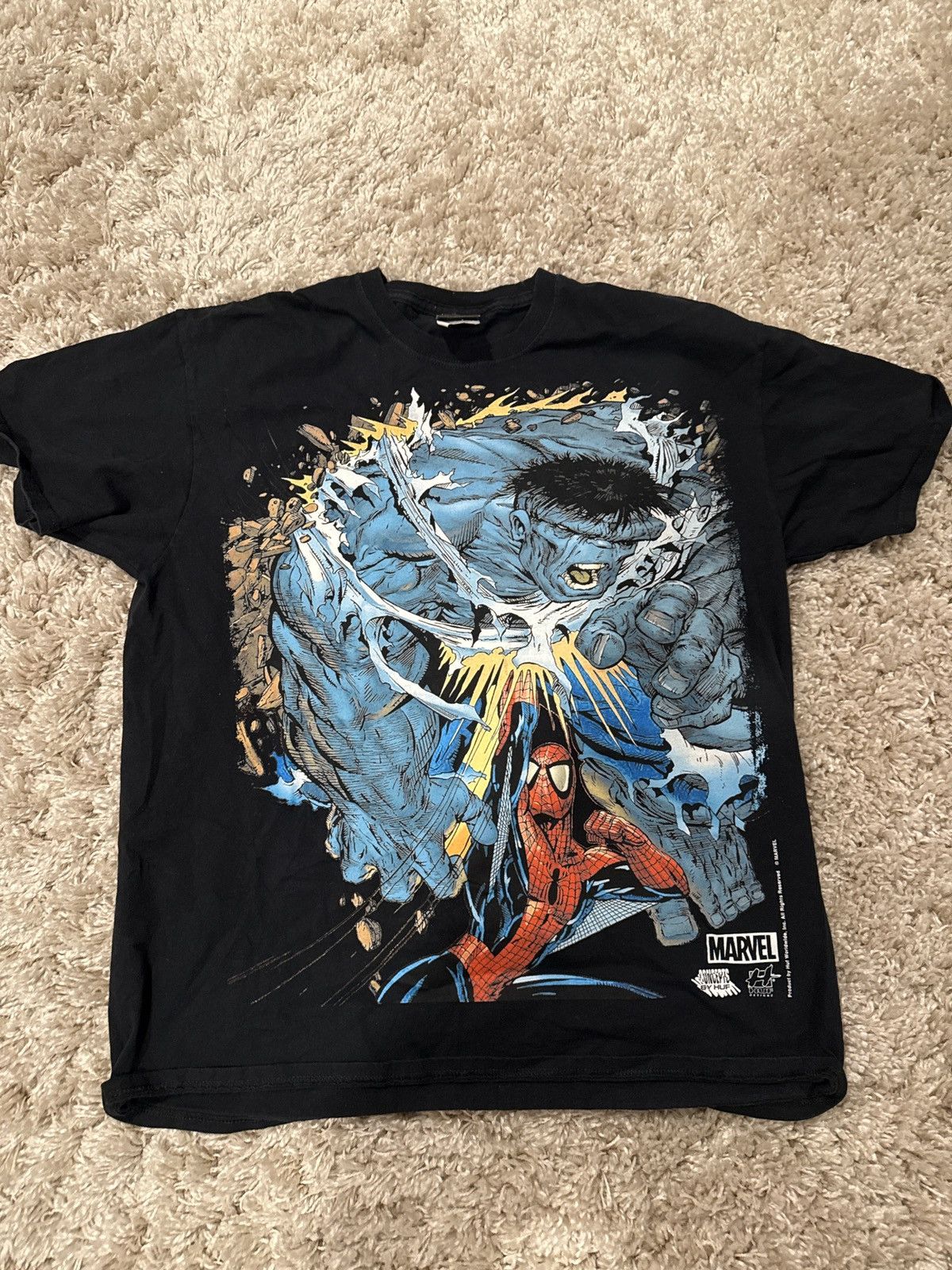 Huf huf x marvel hulk t-shirt Size US XL / EU 56 / 4 - 1 Thumbnail