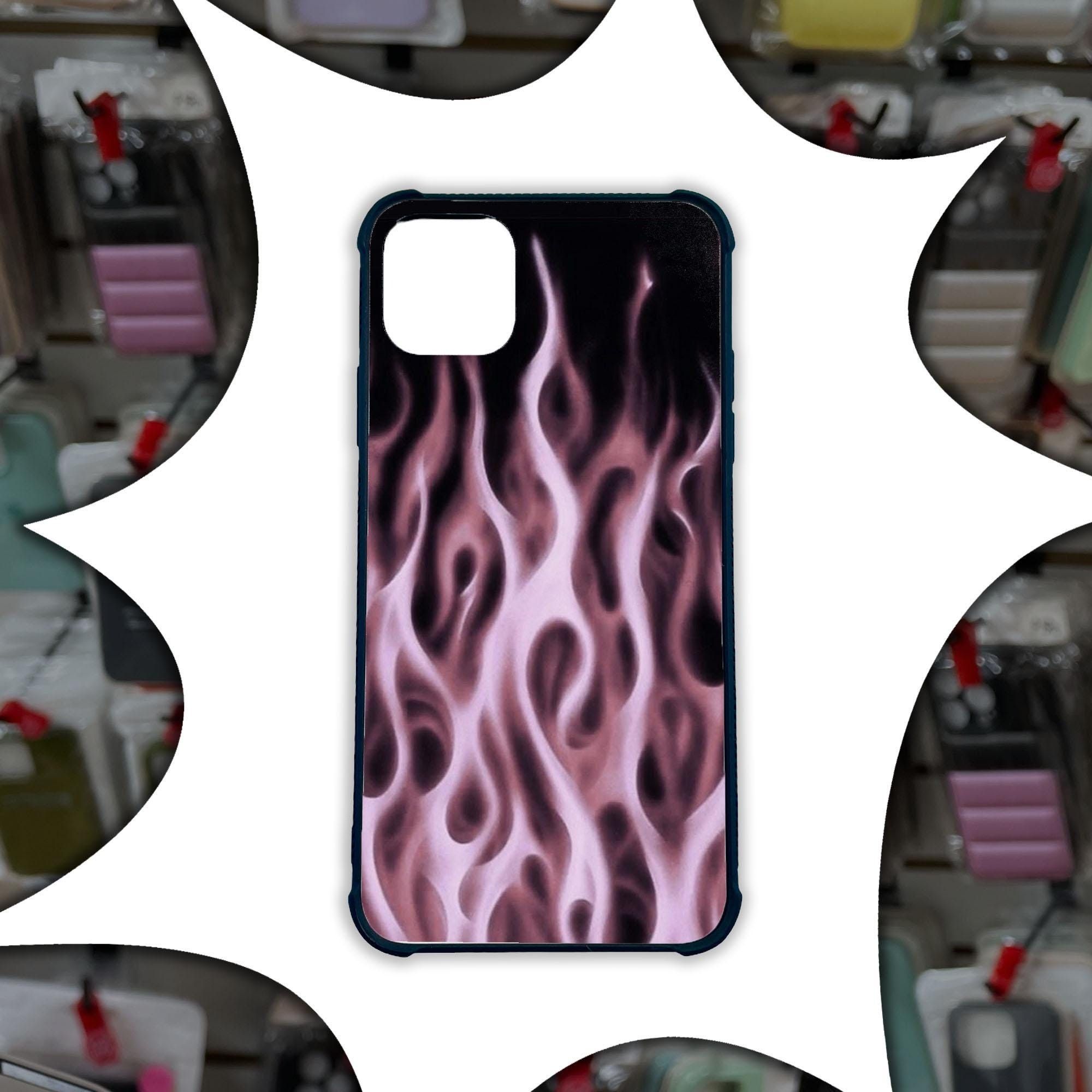 Other Pink Flame Y2K Fire Phone Case iPhone 14 13 12 11 X XS XR Pl Size ONE SIZE - 1 Thumbnail