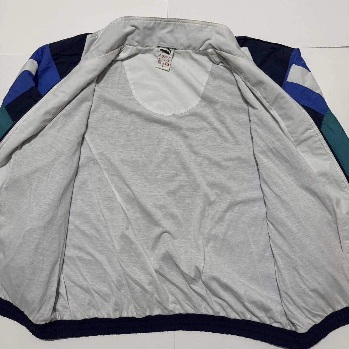 Puma × Vintage Puma Vintage Tracksuit Men’s 90’s Track Top Jacket Size L Size US L / EU 52-54 / 3 - 7 Thumbnail
