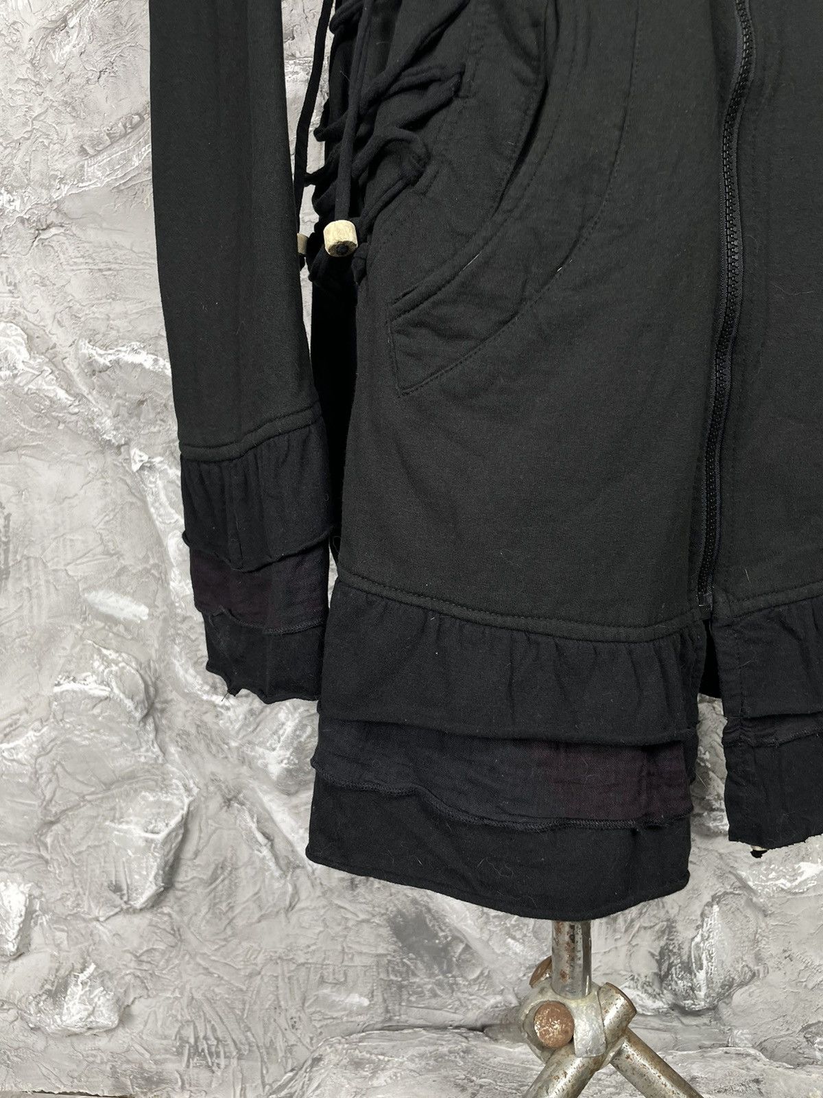 14th Addiction 2000s Y2K Gothic Elf Bandage Zip Dress IfSixWasNine Style Size M / US 6-8 / IT 42-44 - 11 Thumbnail
