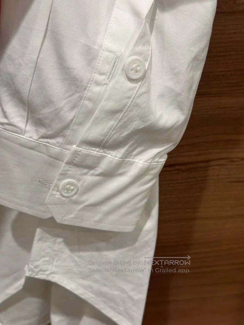 Yohji Yamamoto Yohji Yamamoto Double Collar Shirt. Size US M / EU 48-50 / 2 - 5 Thumbnail