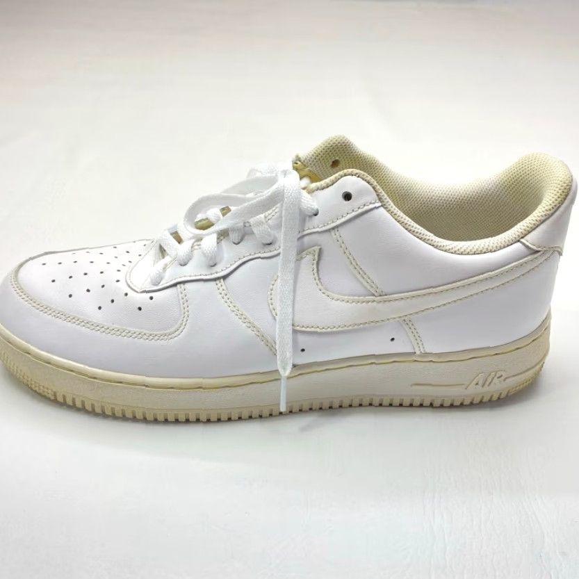 Nike Nike Air Force 1 Low “07” Men Size 13 Triple White Leather 315122-111 Nike Air Force 1 Shoes Classic White Streetwear 2010s Mens Size ONE SIZE - 7 Thumbnail