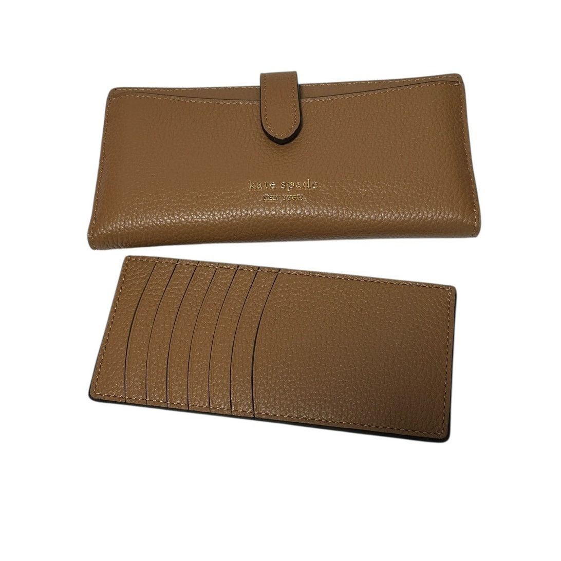 Kate Spade Kate Spade Hudson Bifold Pebbled Leather Wallet in Bungalow Size ONE SIZE - 1 Thumbnail