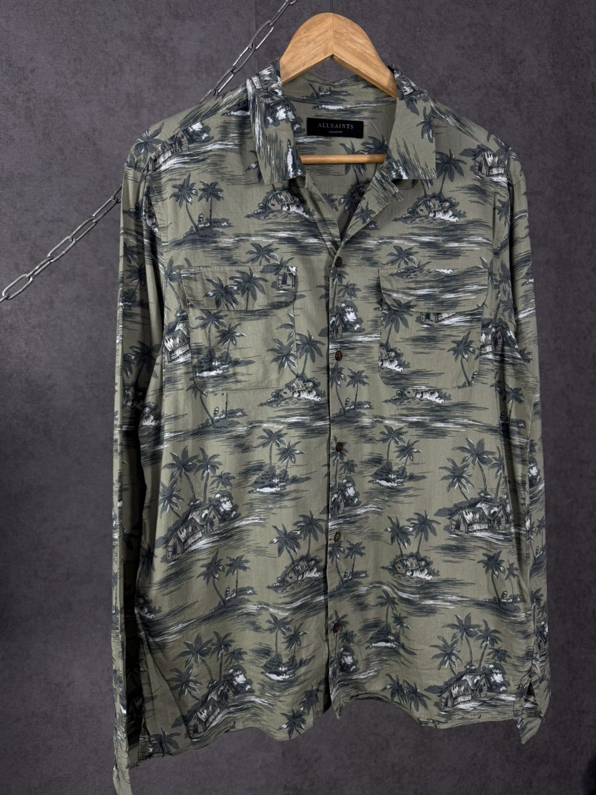 Allsaints Allsaints art designer crazy shirt Size US M / EU 48-50 / 2 - 3 Thumbnail