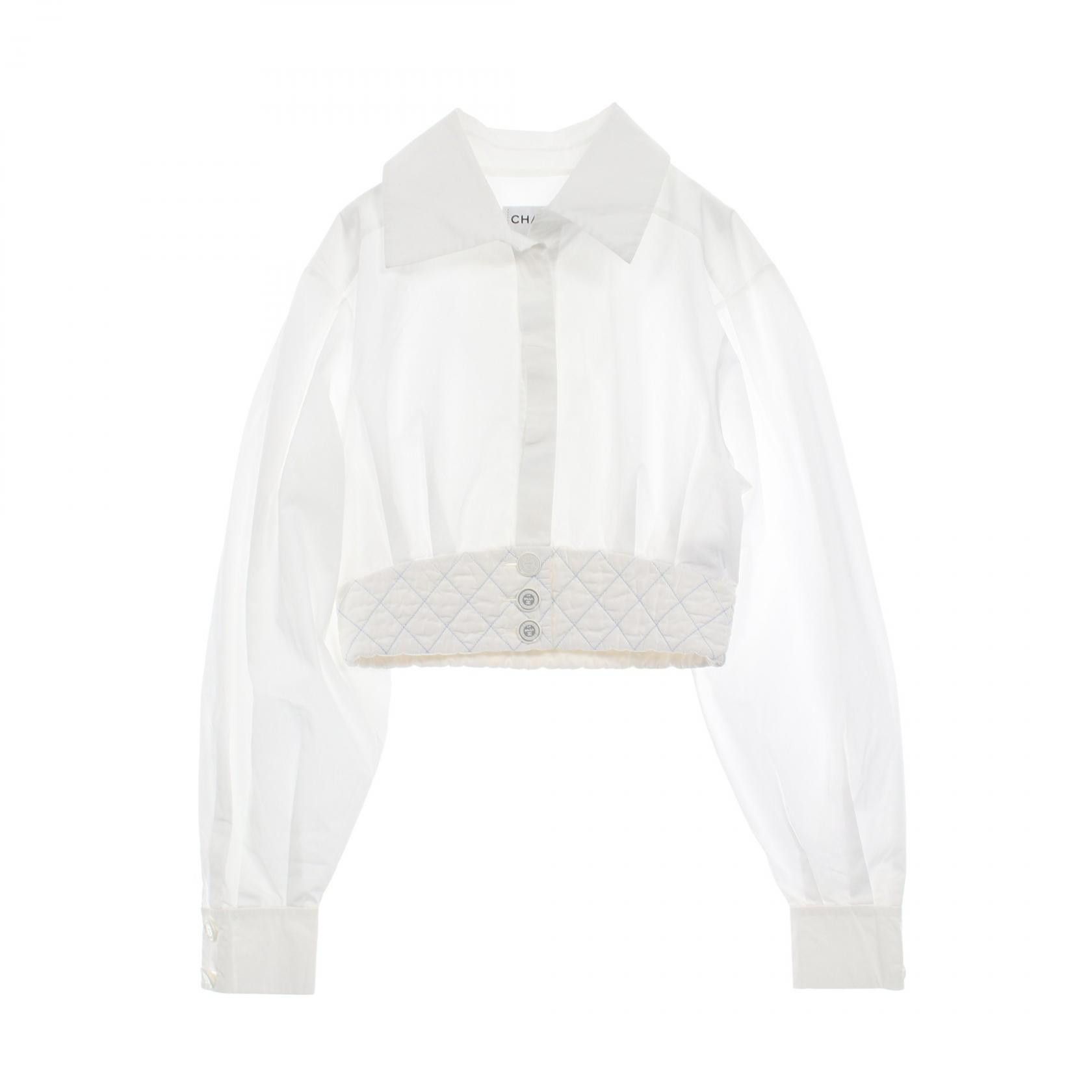 Chanel Chanel Chanel Cotton Top Textile Tops DUTY FREE for USA Size ONE SIZE - 1 Thumbnail