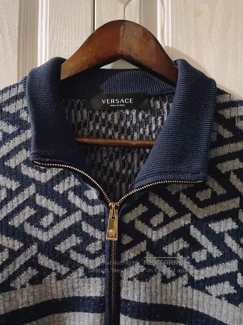 Other Versace Medusa wool knit jacket coat Size US XS / EU 42 / 0 - 3 Thumbnail