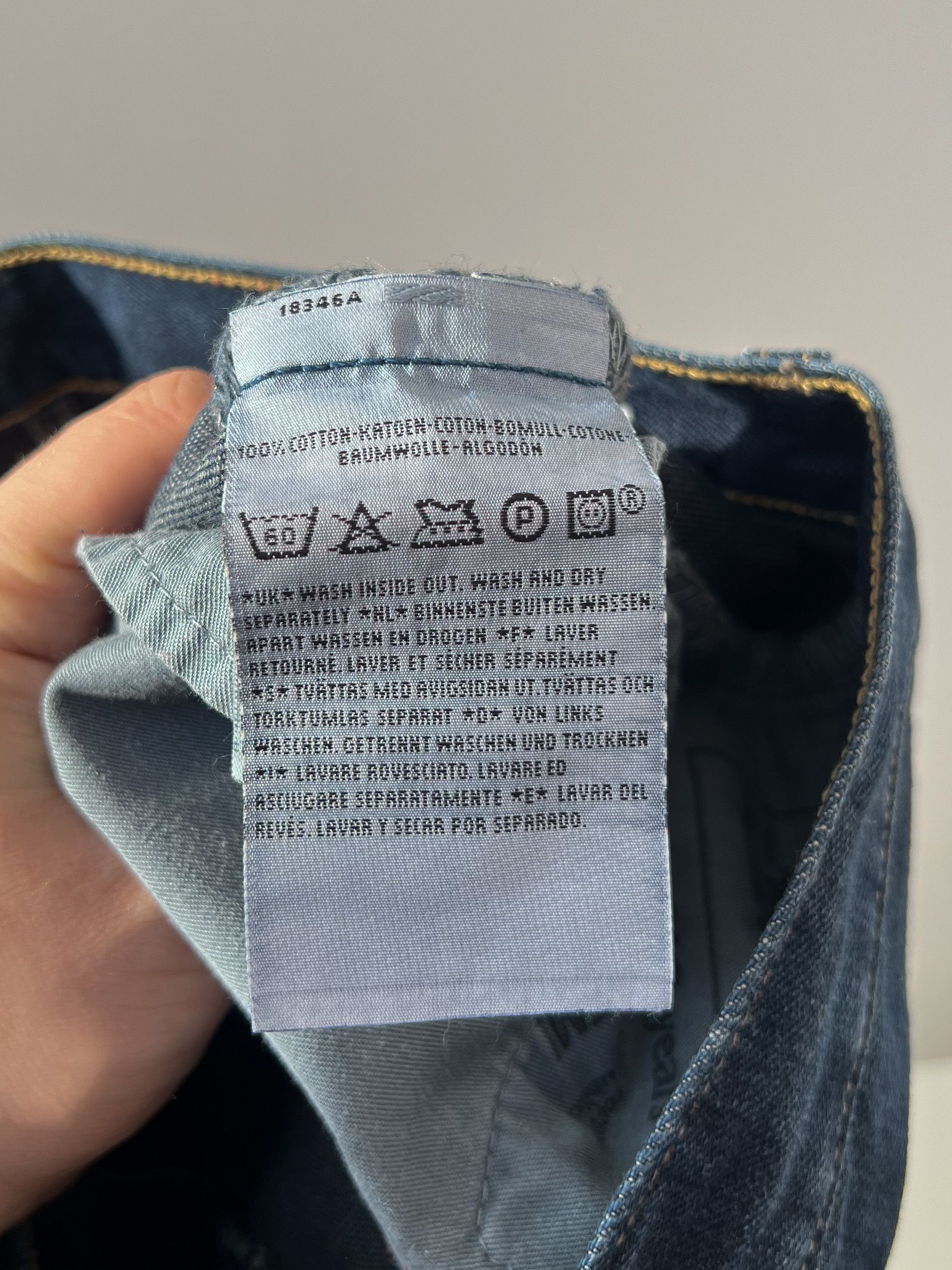 Jean × Levi's × Vintage LEVIS 535 vintage jeans Size US 30 / EU 46 - 11 Thumbnail