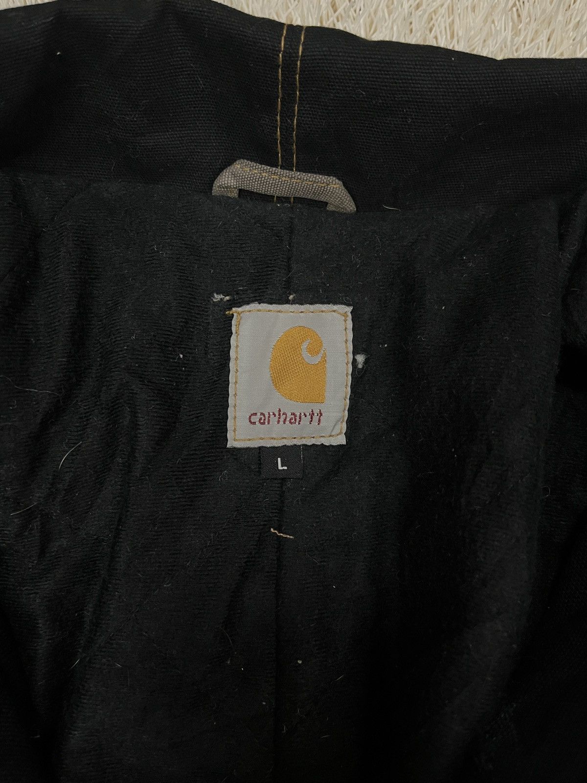 Carhartt Vintage Custom Carhartt Reworked Detroit Jacket Patchwork Size US L / EU 52-54 / 3 - 4 Thumbnail