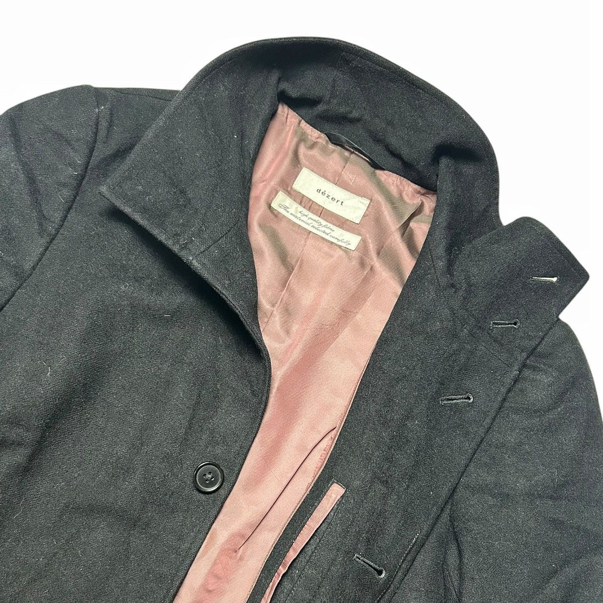 Dezert × If Six Was Nine × Japanese Brand Dézert Japan Wool Stand Collar Mandarina Collar Coat Size US M / EU 48-50 / 2 - 6 Thumbnail