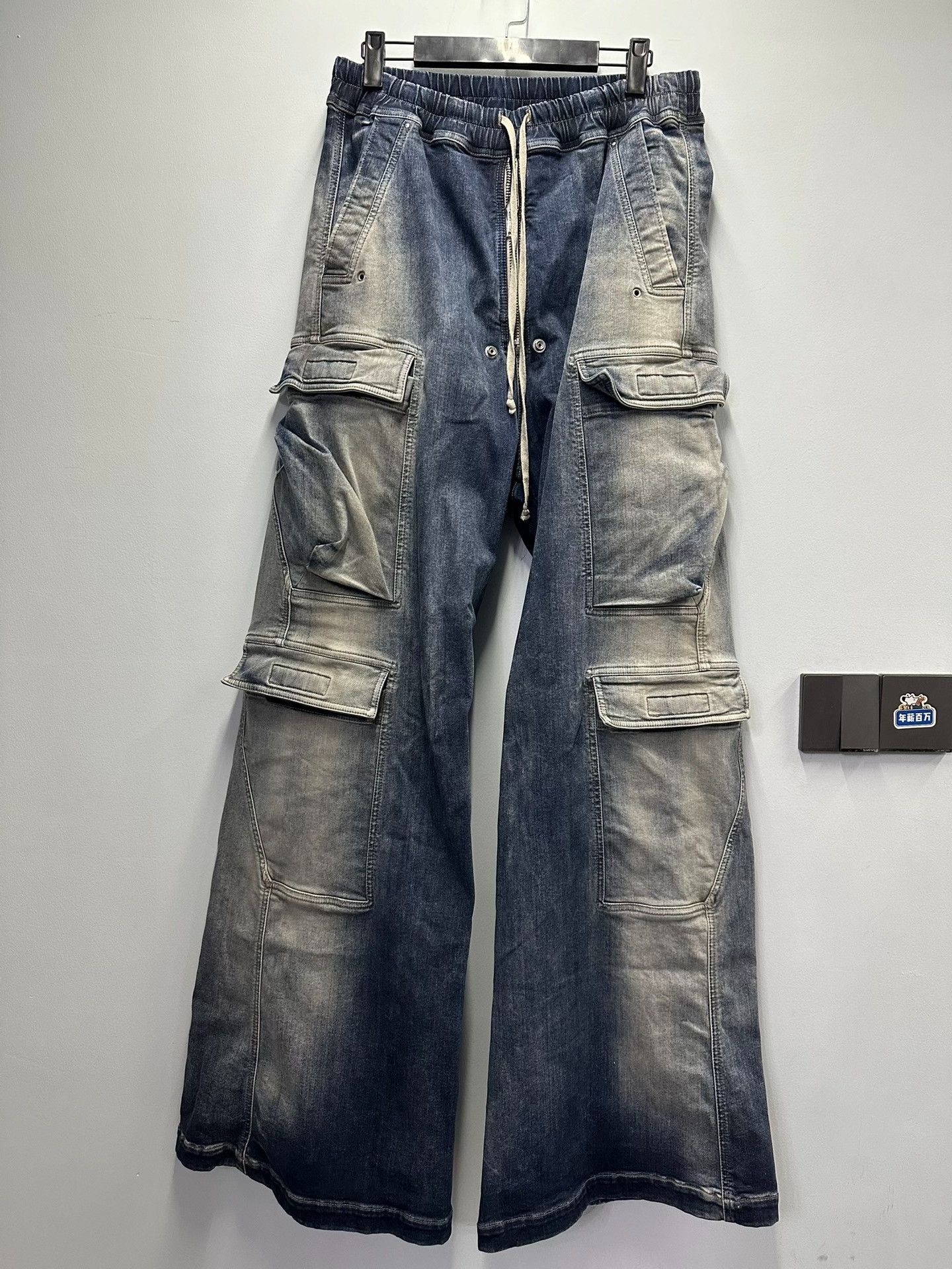 Rick Owens Rick Owens Denim Gradient Multi Casual Pants L Men Size US 34 / EU 50 - 1 Thumbnail