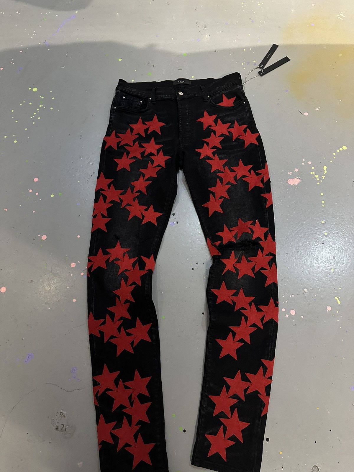 Amiri AMIRI CHEMIST JEANS | Grailed
