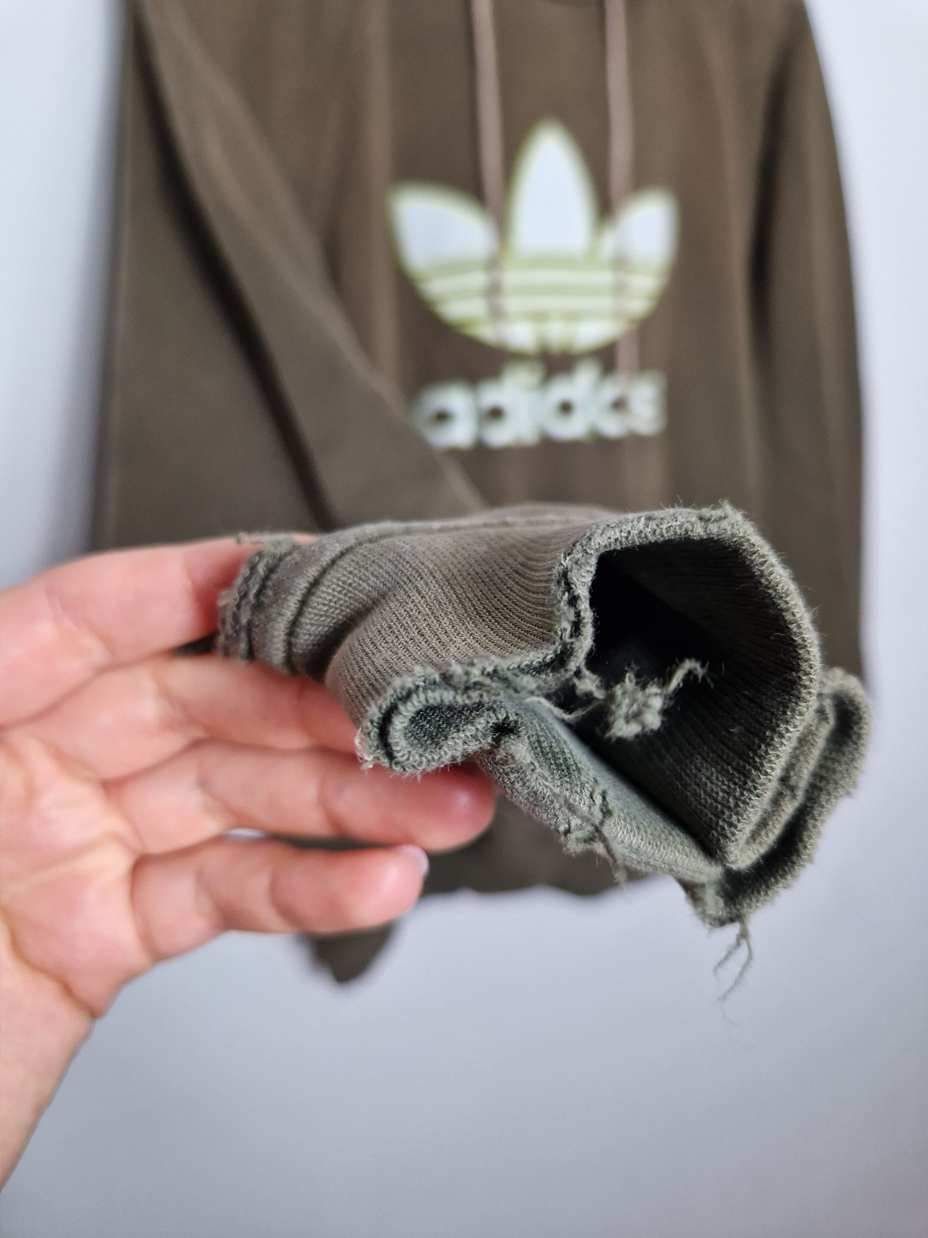 Adidas Adidas vintage 80s brown hoodie Size US L / EU 52-54 / 3 - 10 Thumbnail