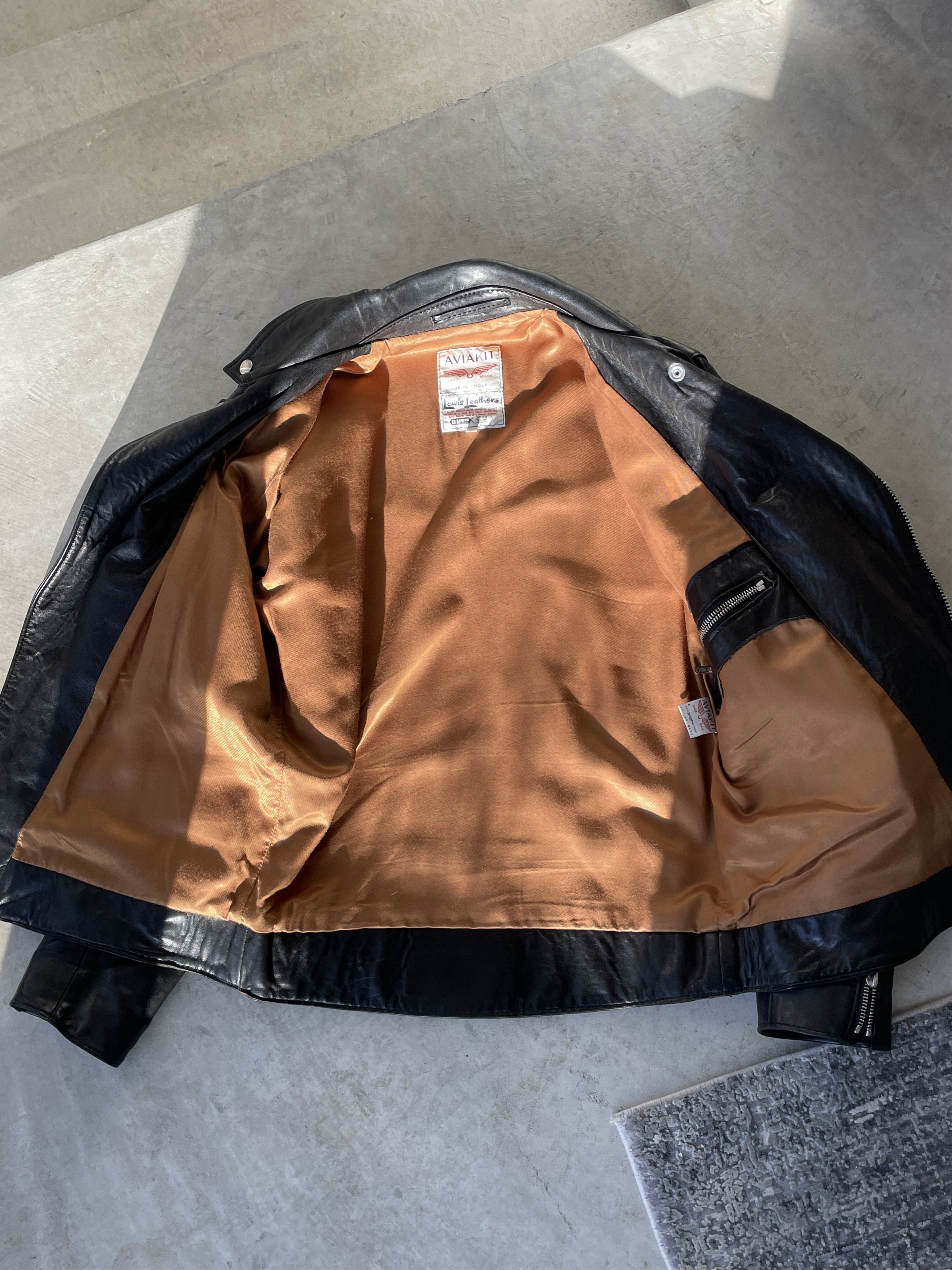 Lewis Leathers Lewis Leathers 402t Lighting Sheep Leather jacket Size US S / EU 44-46 / 1 - 11 Thumbnail