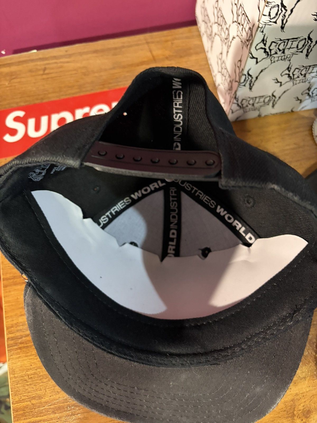 World Industries World industries flat brim Size ONE SIZE - 7 Thumbnail