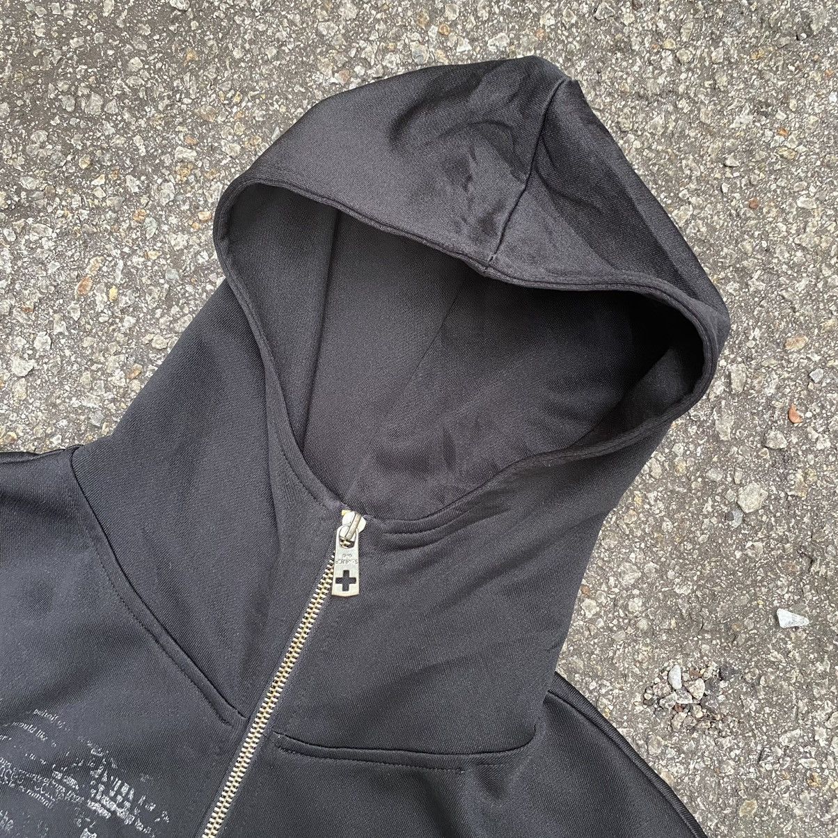 Bernings Sho Black Hoodie Punk Grunge Poem